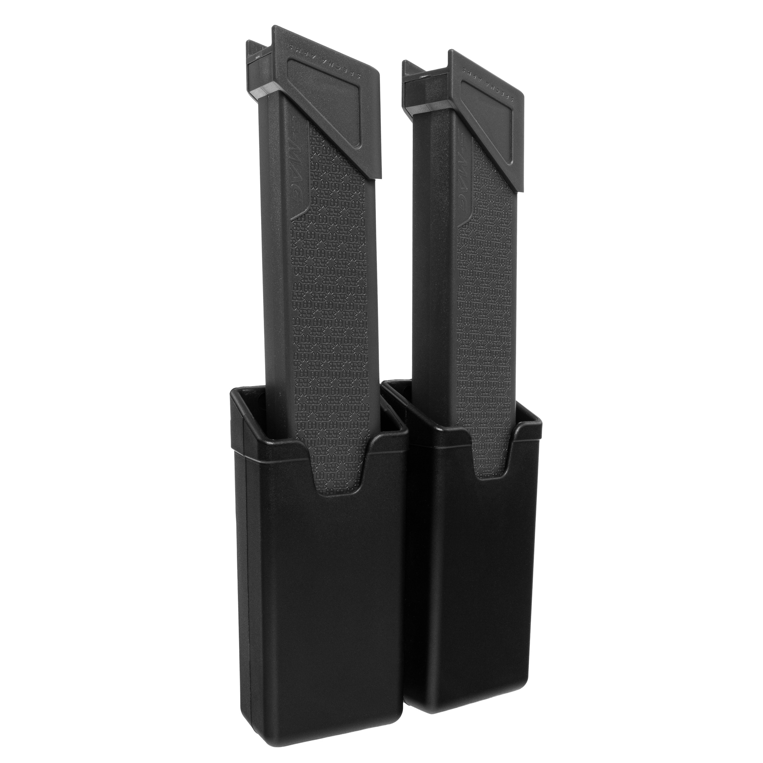 Podwójna ładownica ESP z montażem UBC-03 na magazynki EVO/Stribog - Black