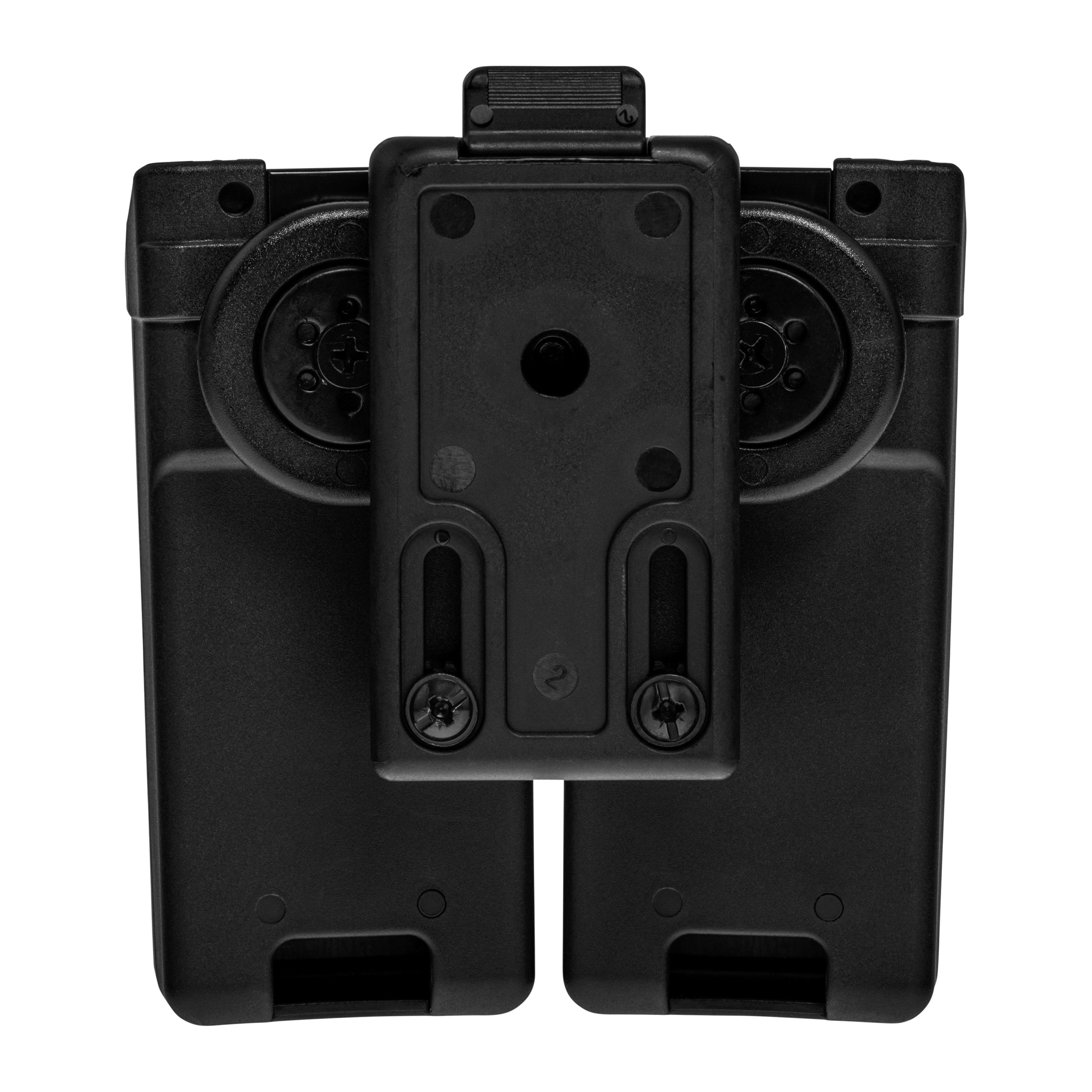 Podwójna ładownica obrotowa ESP z montażem UBC-05 Clip na magazynki CZ Scorpion EVO/GP Stribog - Black