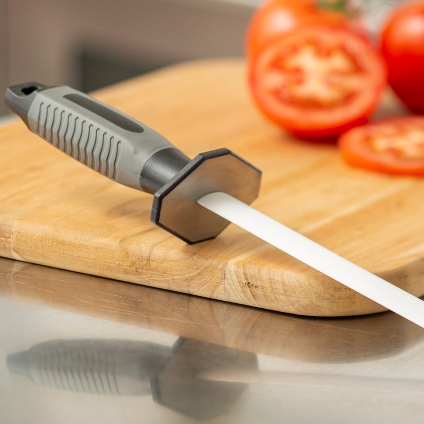 Ostrzałka ceramiczna Smith's Oval Ceramic Sharpening Rod 8''