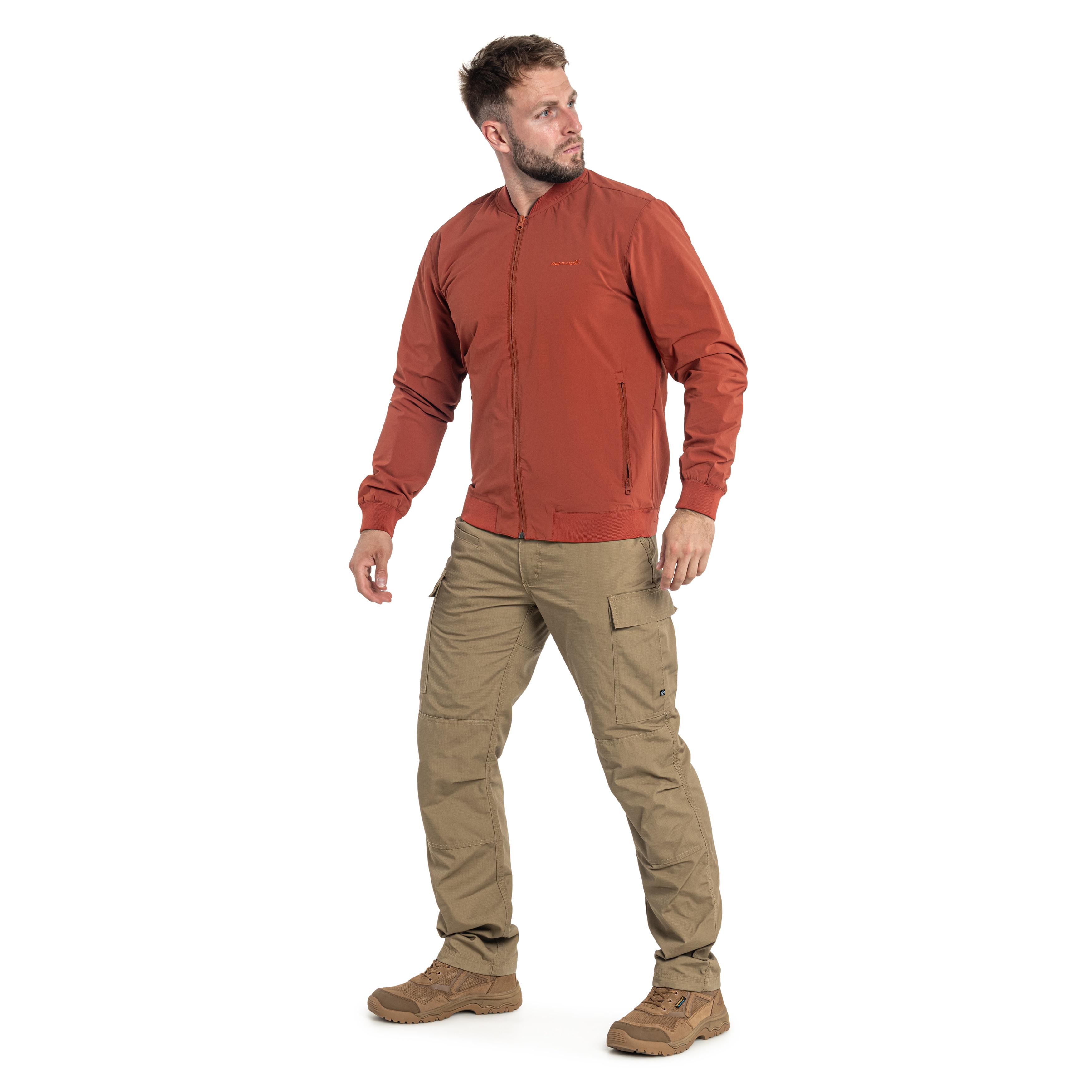 Kurtka Pentagon M.A.P1 Flight Jacket - Maroon Red