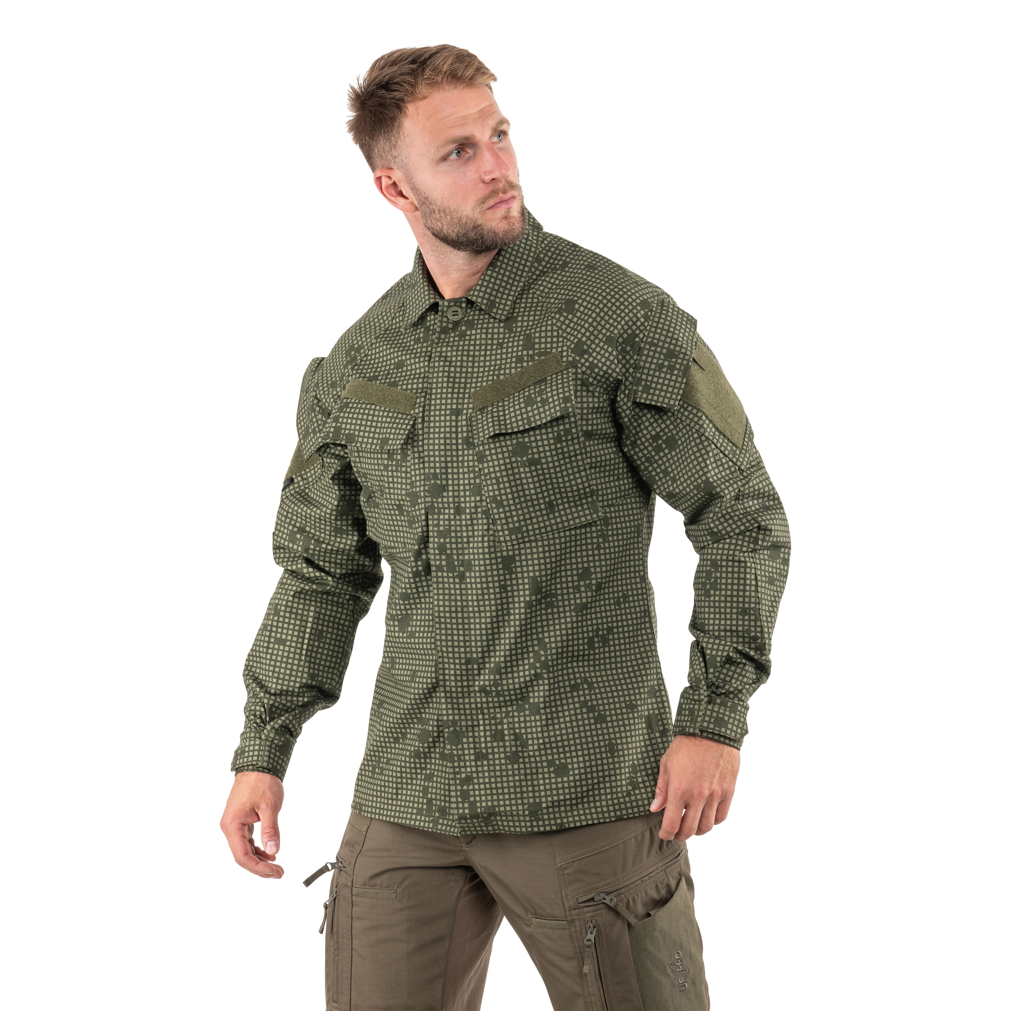 Bluza Helikon-Tex Raid Polycotton Stretch Rip-Stop - Desert Night Camo