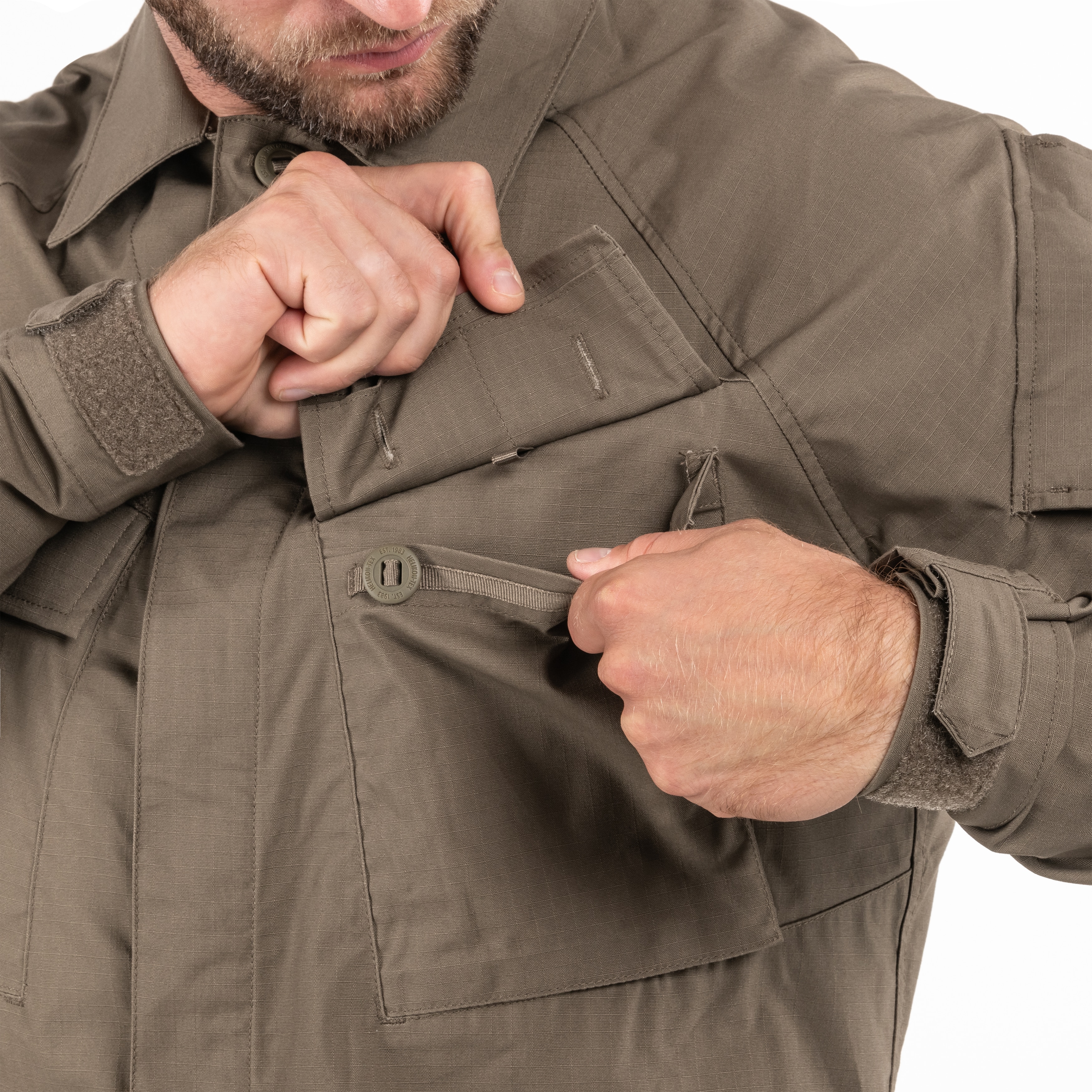 Кітель Helikon-Tex Raid Polycotton Stretch Rip-Stop - RAL 7013