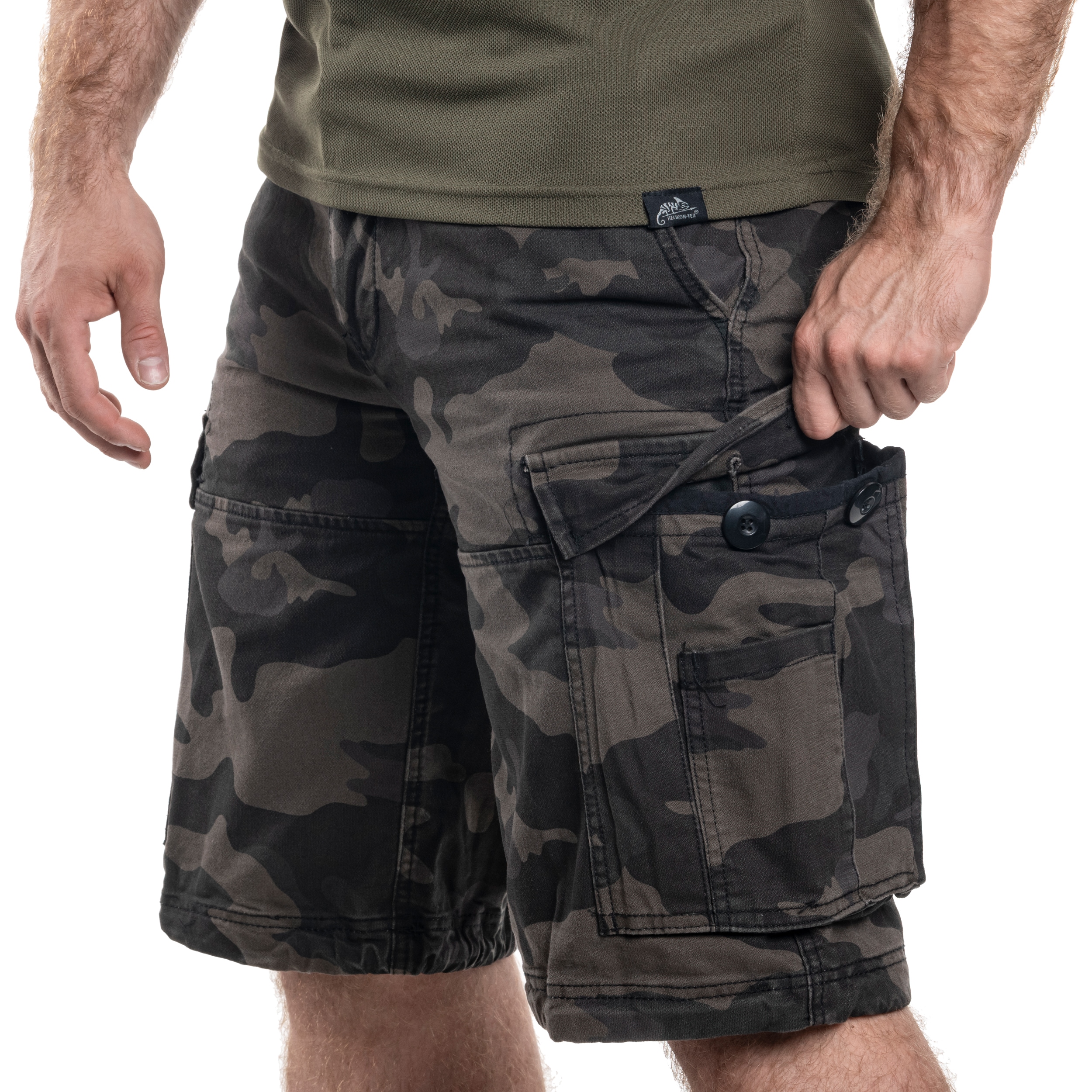 Szorty Brandit Vintage Classic - Dark Camo