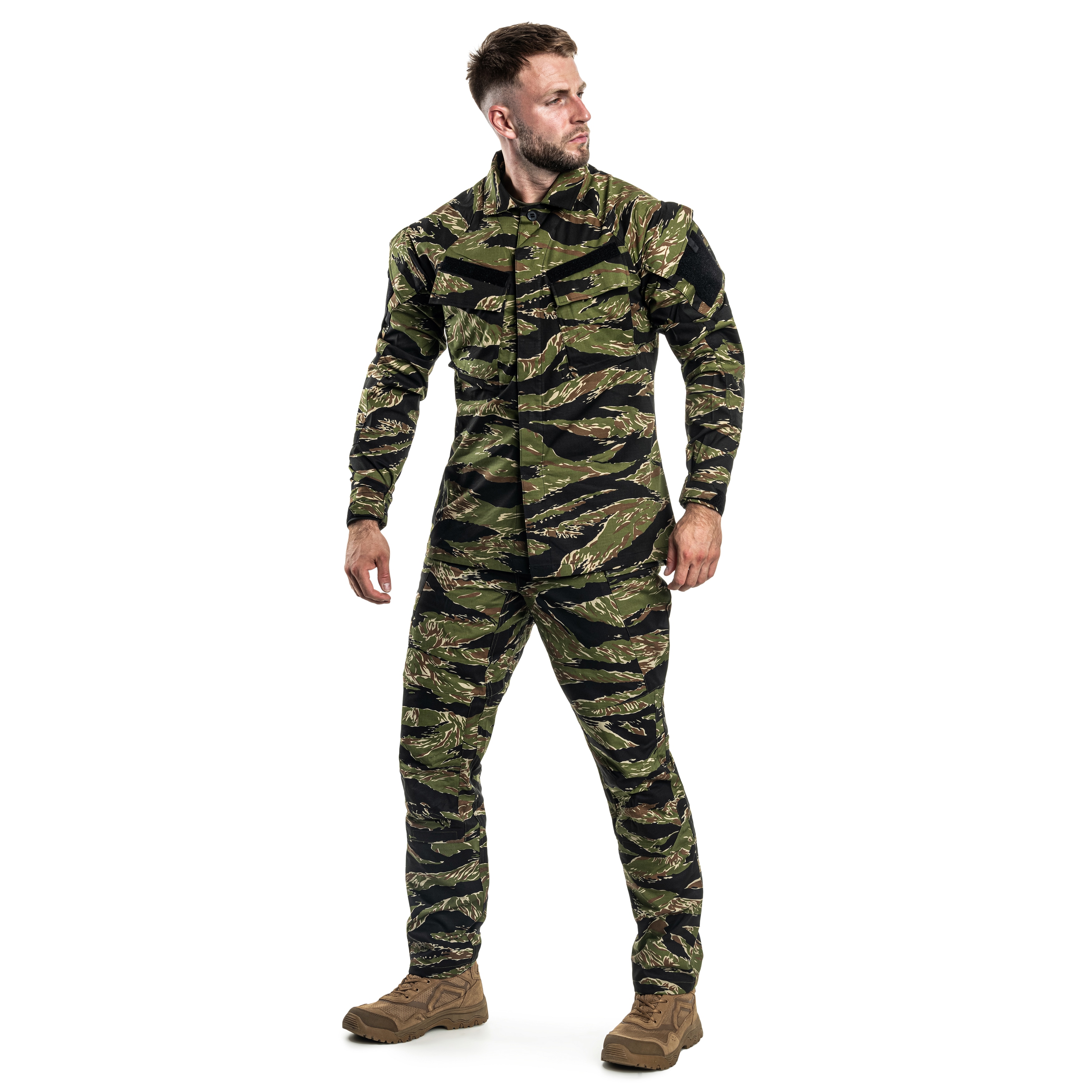 Bluza Helikon-Tex Raid Polycotton Stretch Rip-Stop - Tiger Stripe