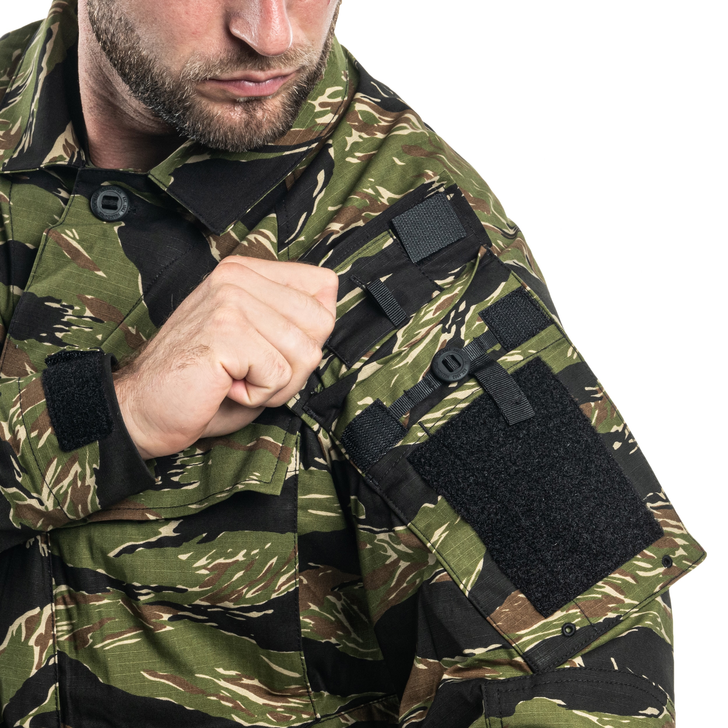 Bluza Helikon-Tex Raid Polycotton Stretch Rip-Stop - Tiger Stripe