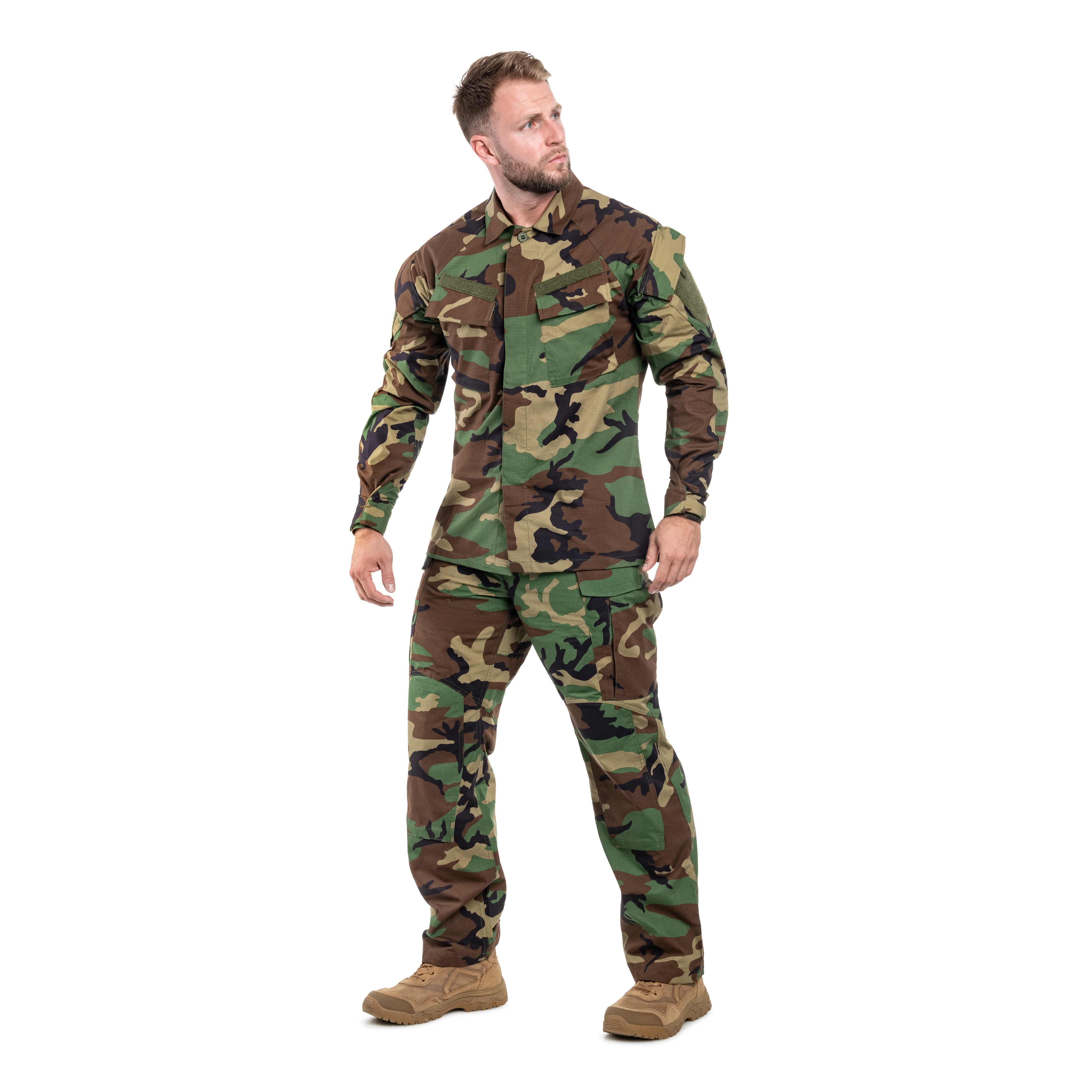 Bluza Helikon-Tex Raid Polycotton Stretch Rip-Stop - US Woodland