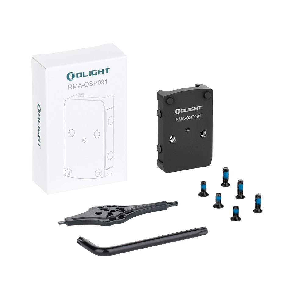 Adapter Olight Low Mount Picatinny do kolimatora Osight - Black