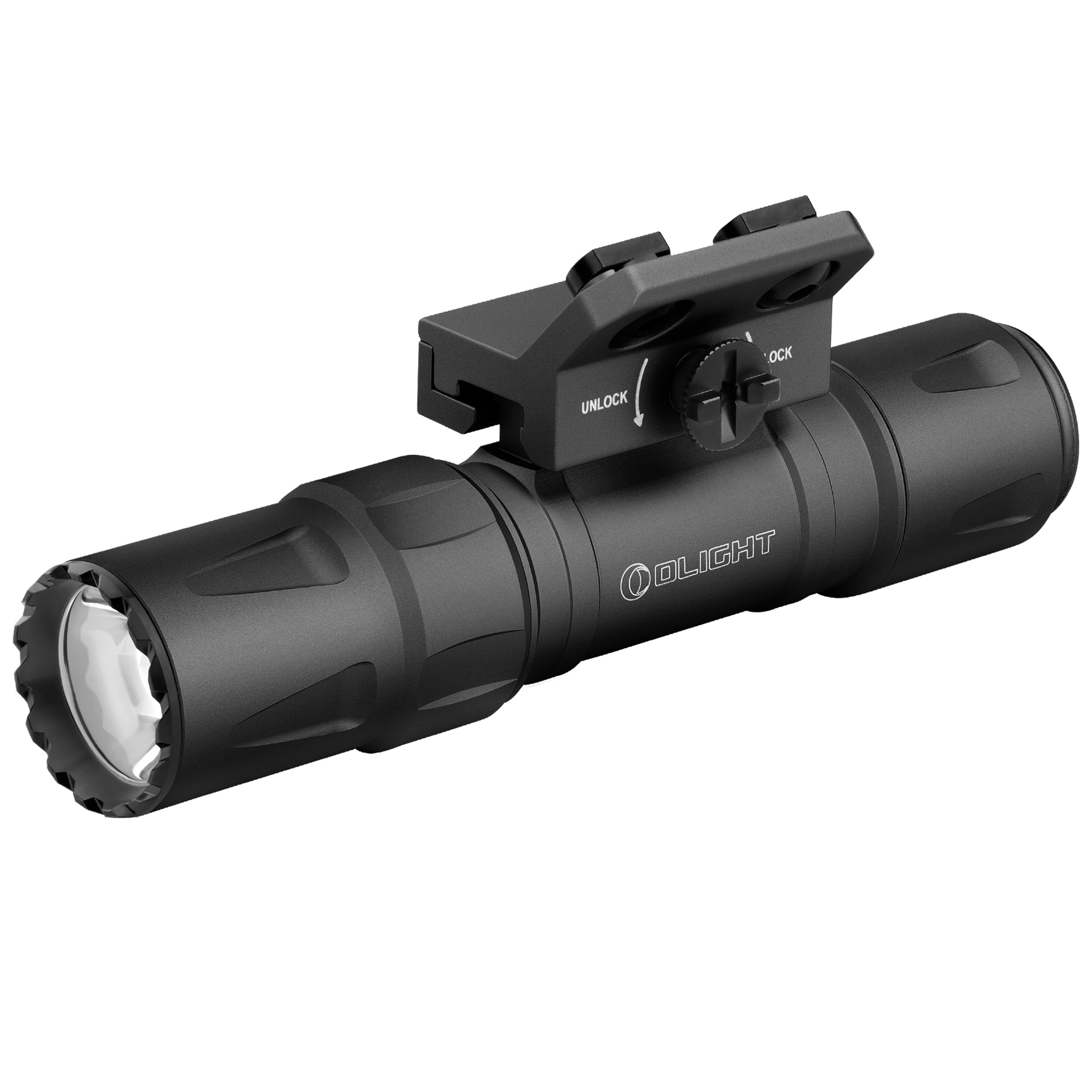 Ліхтарик для зброї Olight Odin S Matte Black з кріпленням - 1500 люменів