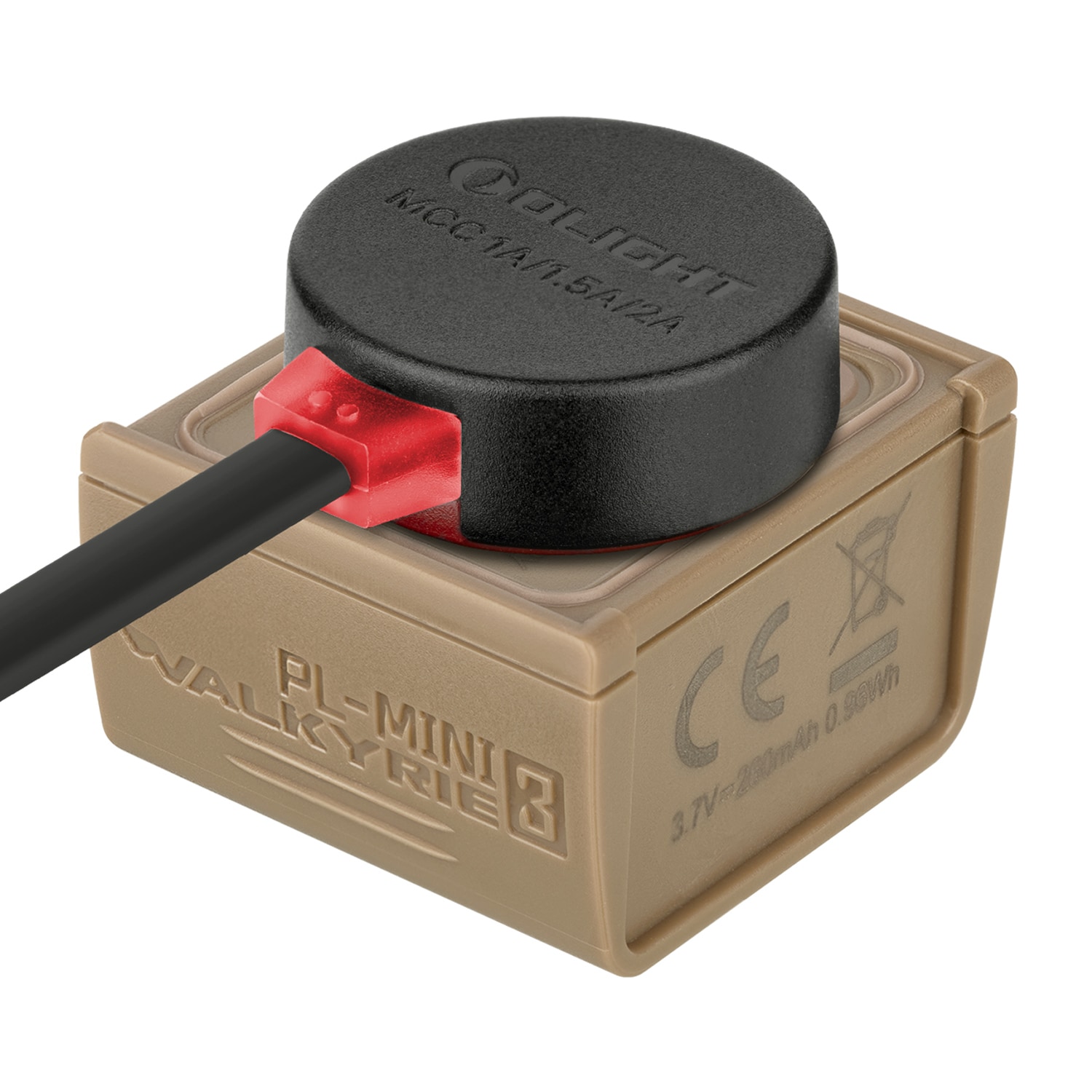 Ліхтарик на зброю Olight PL Mini 3 Valkyrie - Desert Tan - 600 люменів