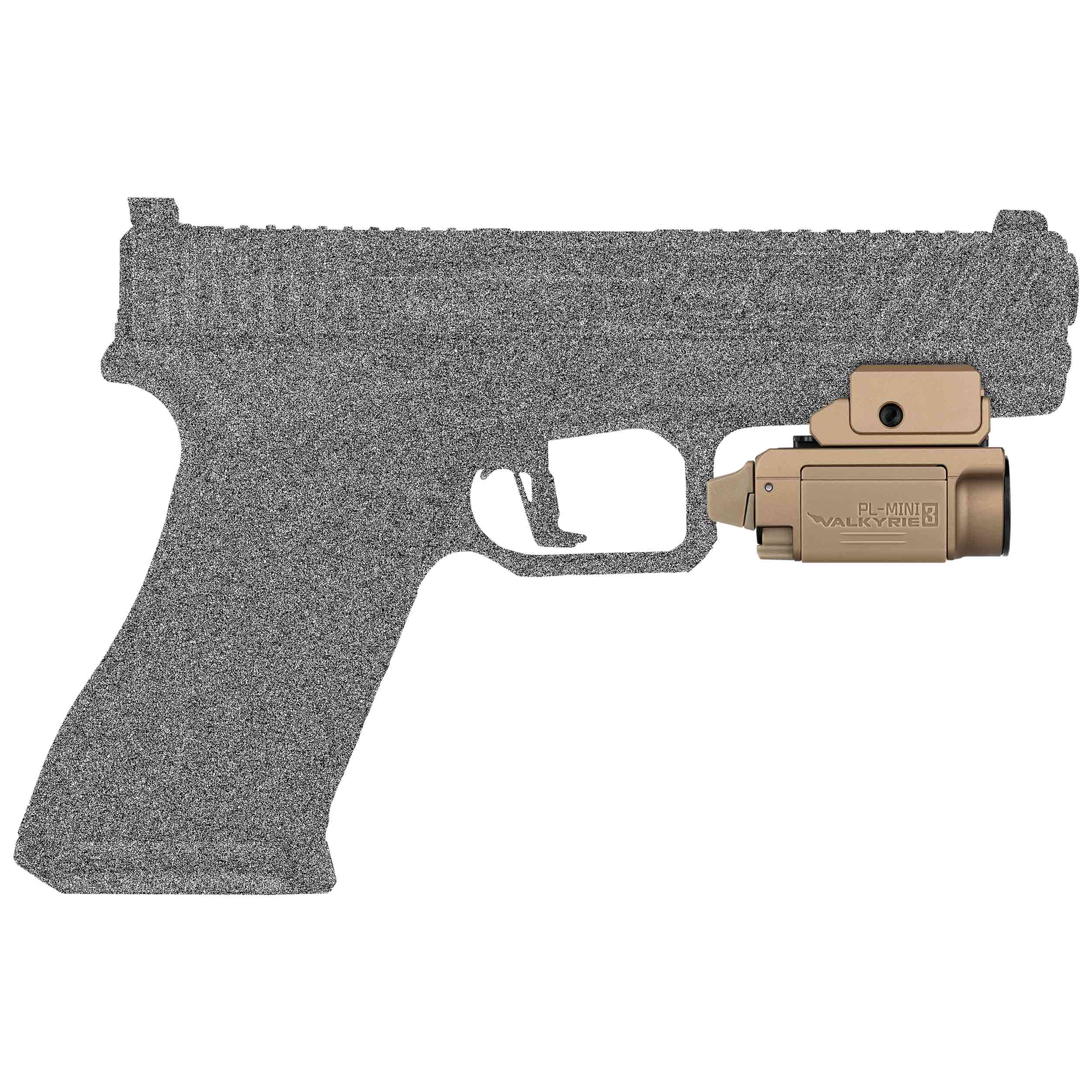 Ліхтарик на зброю Olight PL Mini 3 Valkyrie - Desert Tan - 600 люменів