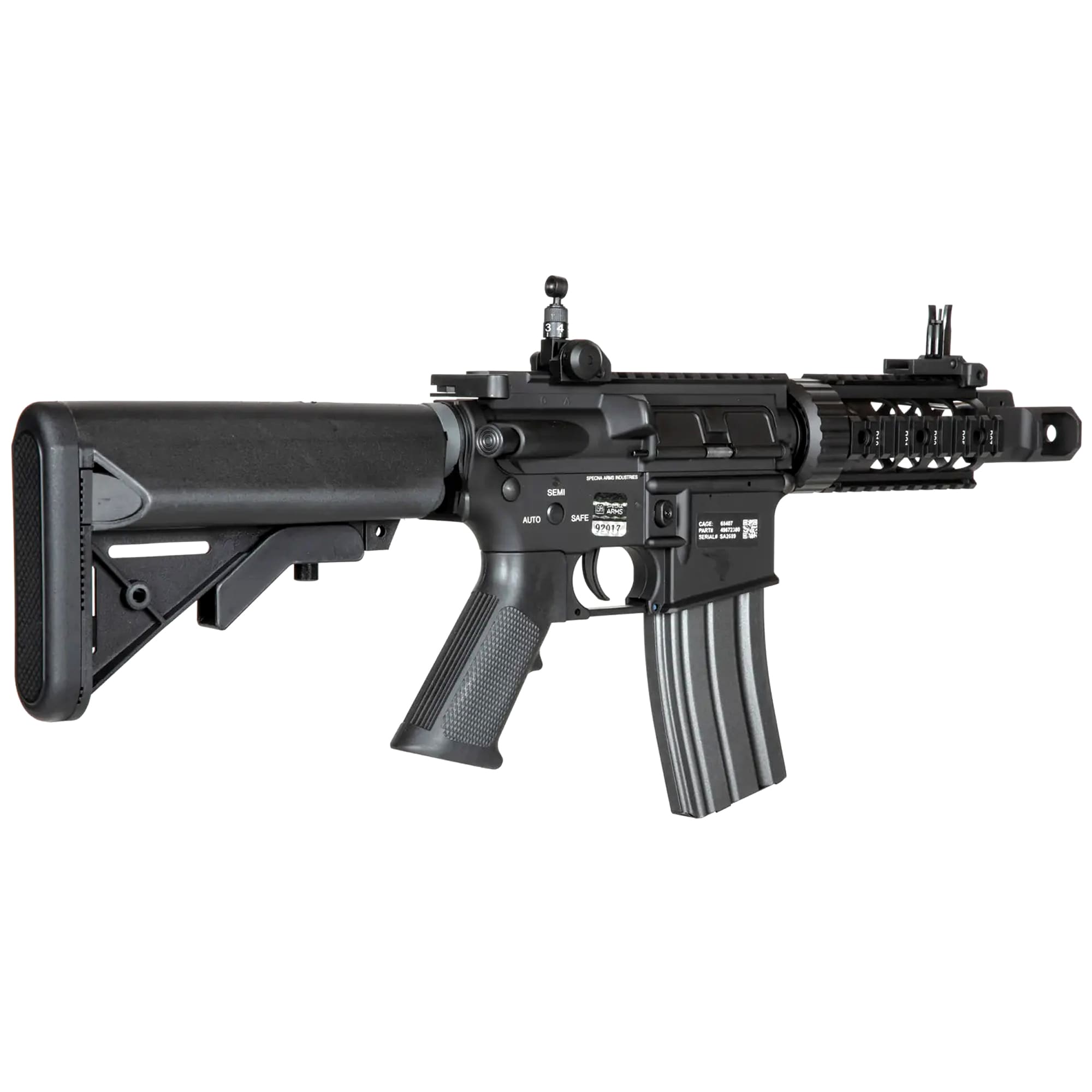 Karabinek szturmowy AEG Specna Arms SA-A06 ONE Kestrel ETU - Black