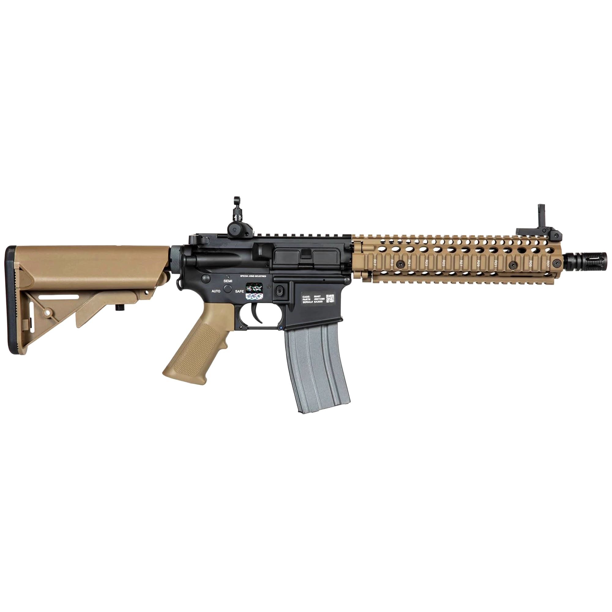 Штурмова гвинтівка AEG Specna Arms SA-A03 ONE SAEC Kestrel ETU - Half-Tan