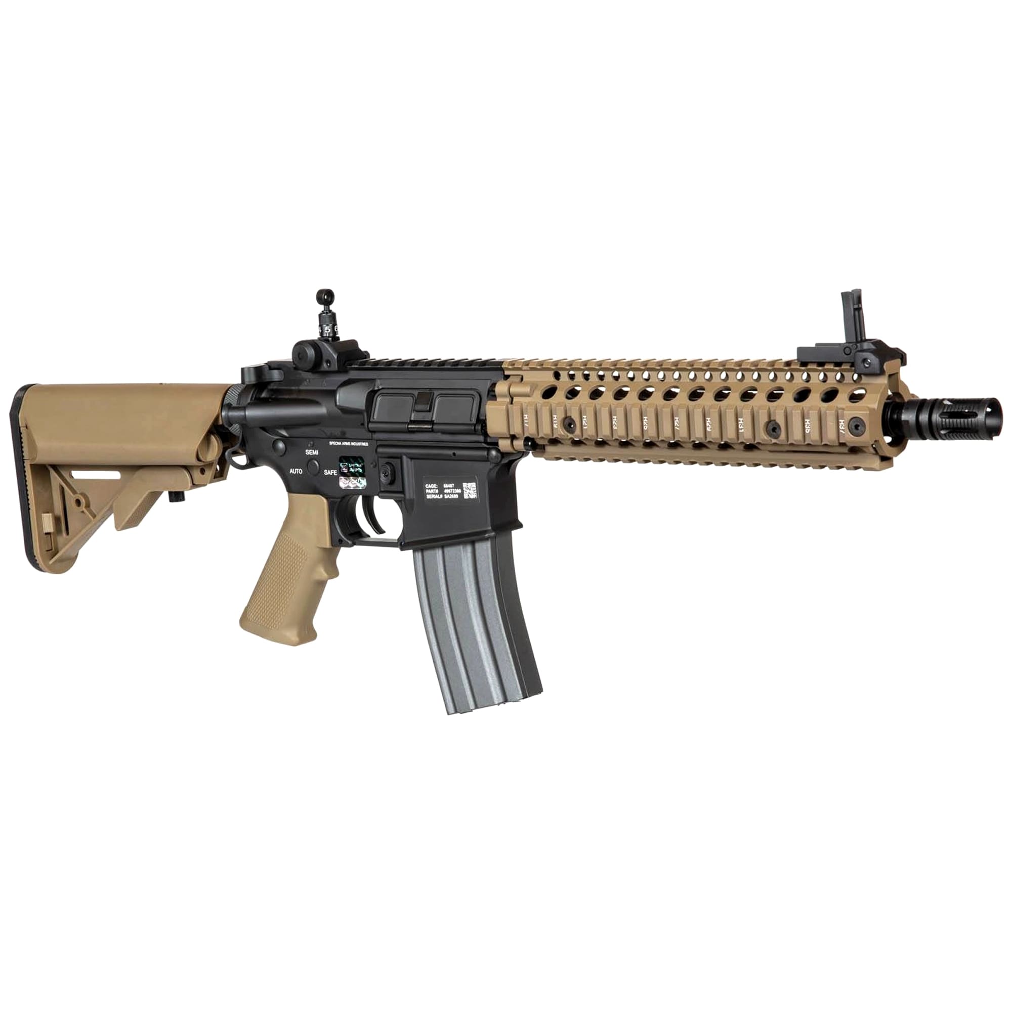 Штурмова гвинтівка AEG Specna Arms SA-A03 ONE SAEC Kestrel ETU - Half-Tan