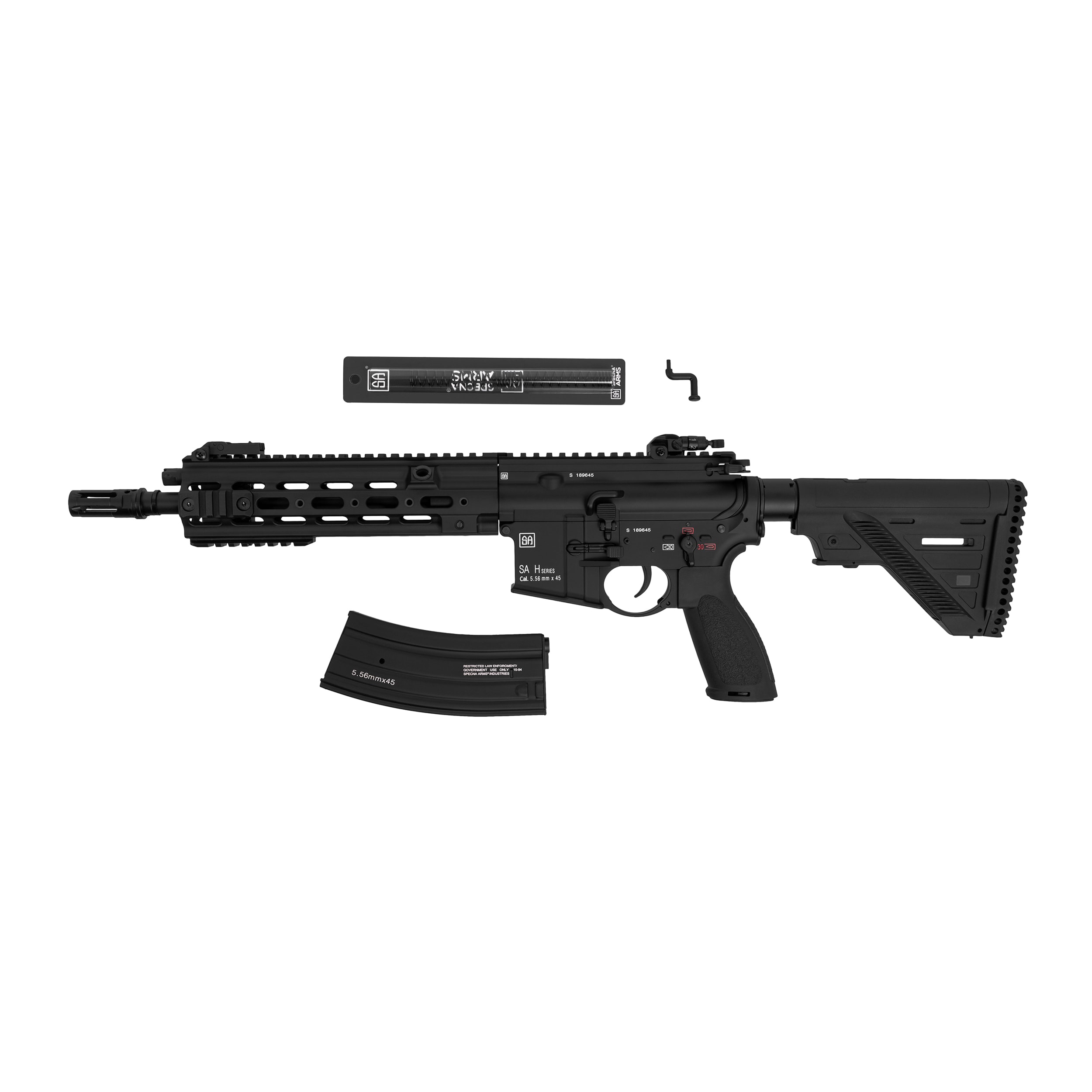 Karabinek szturmowy AEG Specna Arms SA-H12 ONE Kestrel ETU - Black