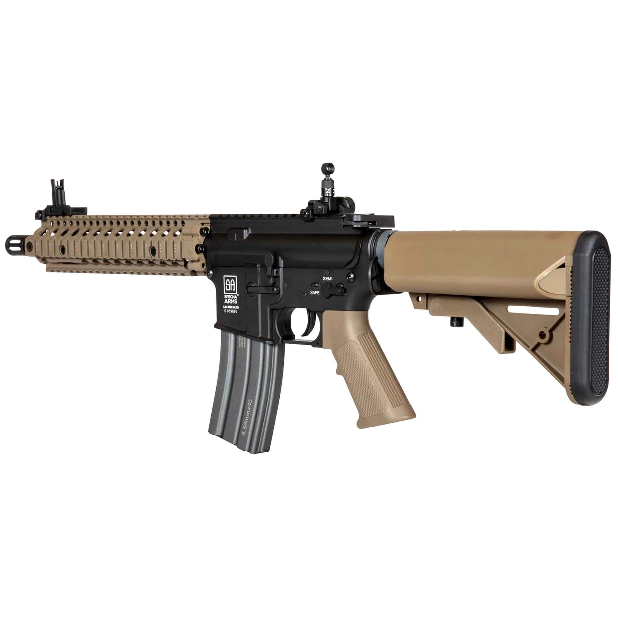 Штурмова гвинтівка AEG Specna Arms SA-A03 ONE Kestrel ETU - Half-Tan