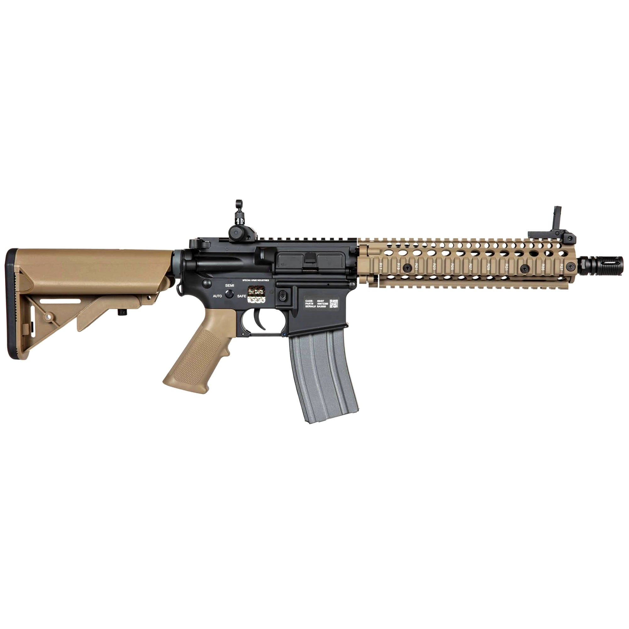 Штурмова гвинтівка AEG Specna Arms SA-A03 ONE Kestrel ETU - Half-Tan