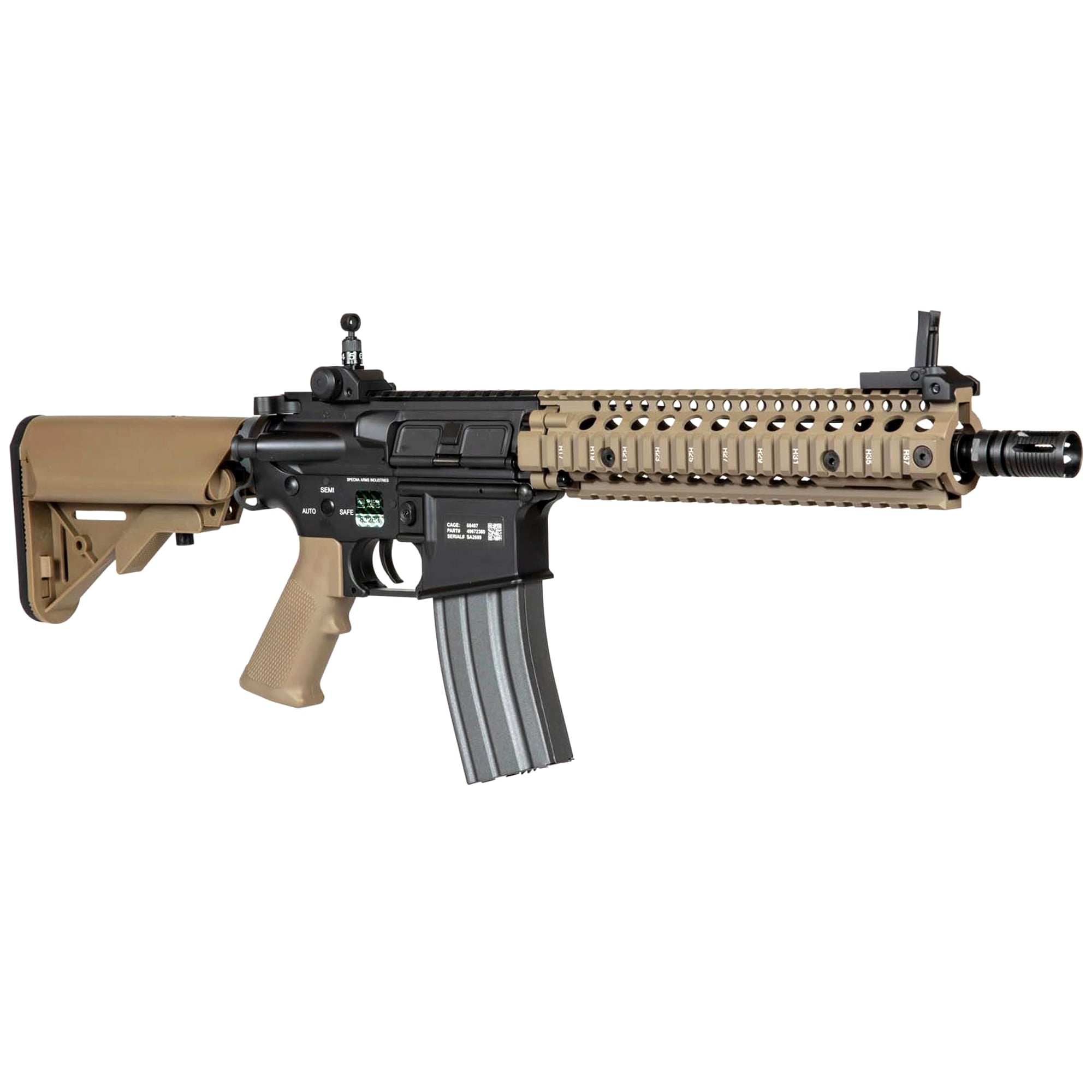 Штурмова гвинтівка AEG Specna Arms SA-A03 ONE Kestrel ETU - Half-Tan