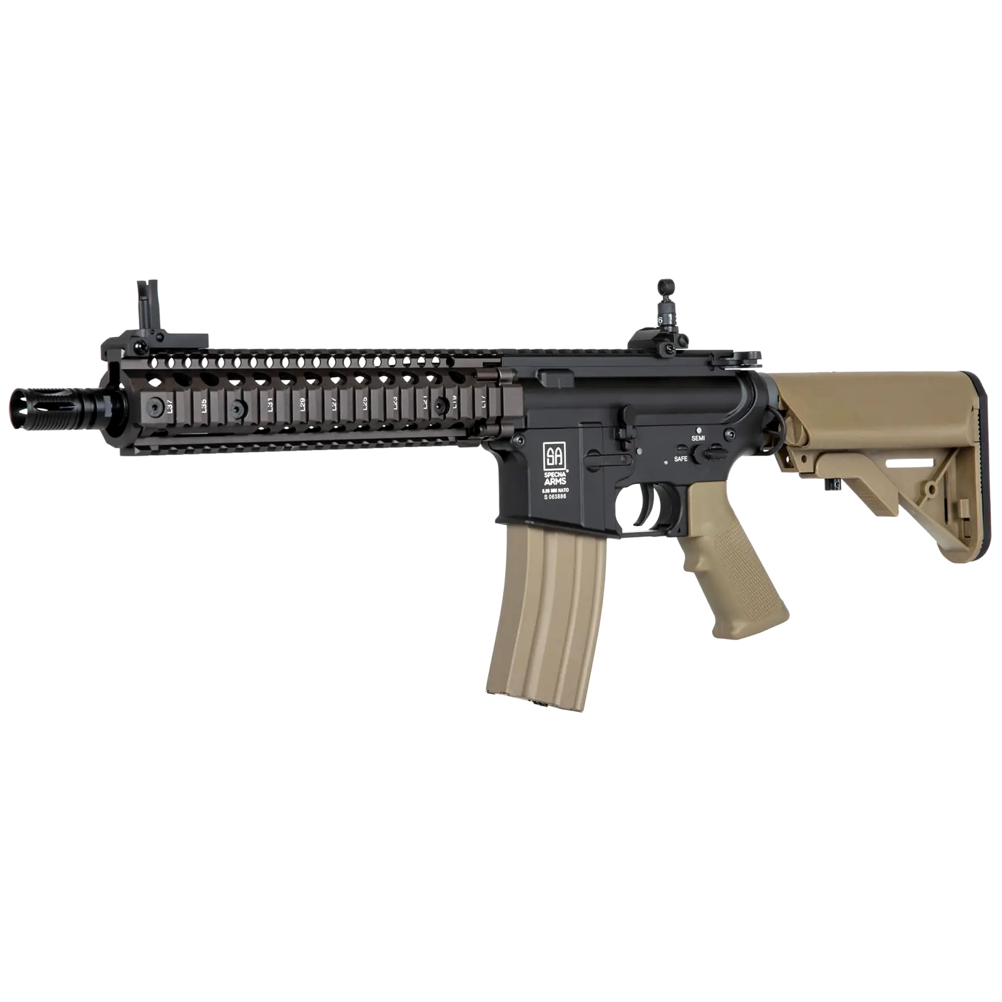 Штурмова гвинтівка AEG Specna Arms SA-A03 ONE Kestrel ETU - Chaos Bronze