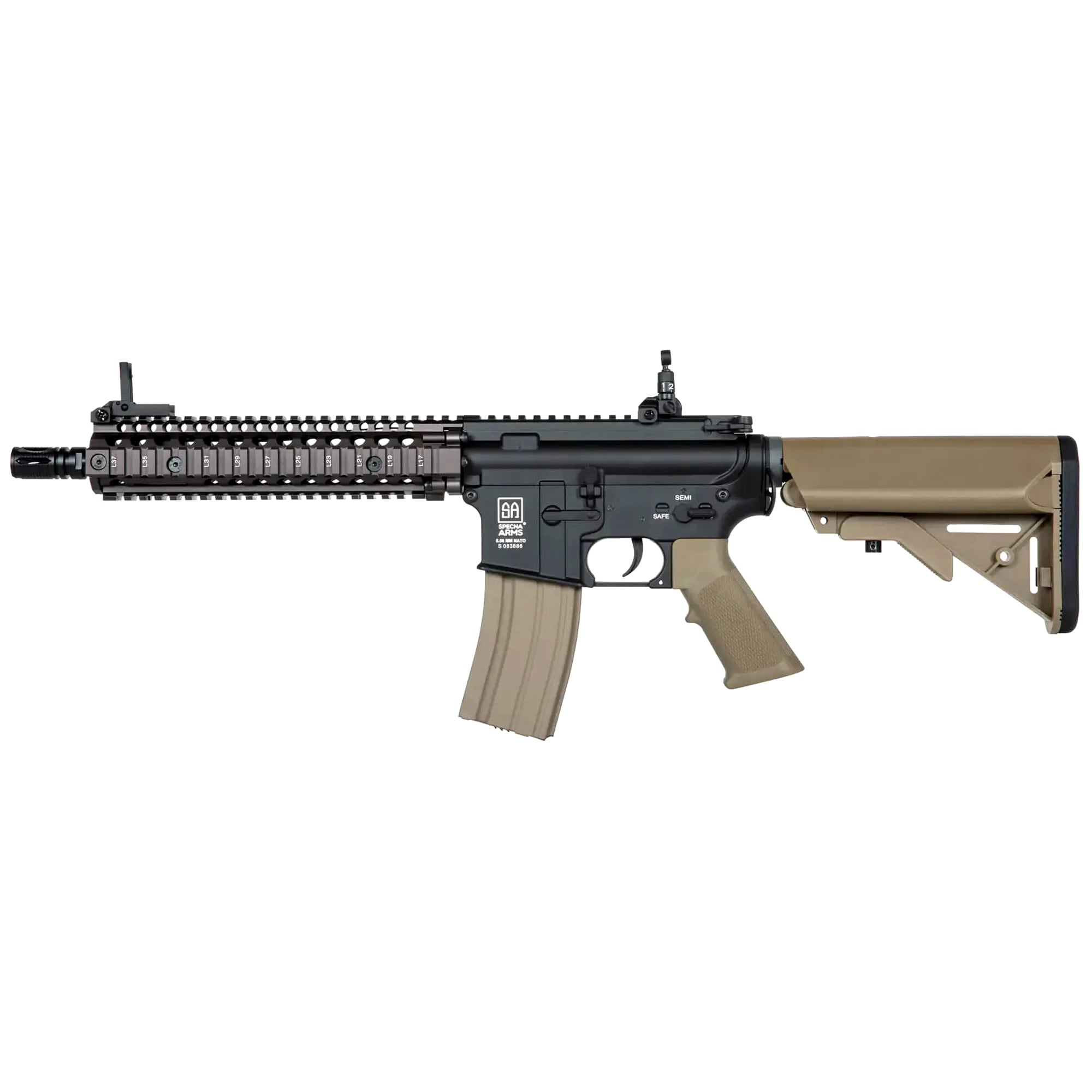 Штурмова гвинтівка AEG Specna Arms SA-A03 ONE Kestrel ETU - Chaos Bronze