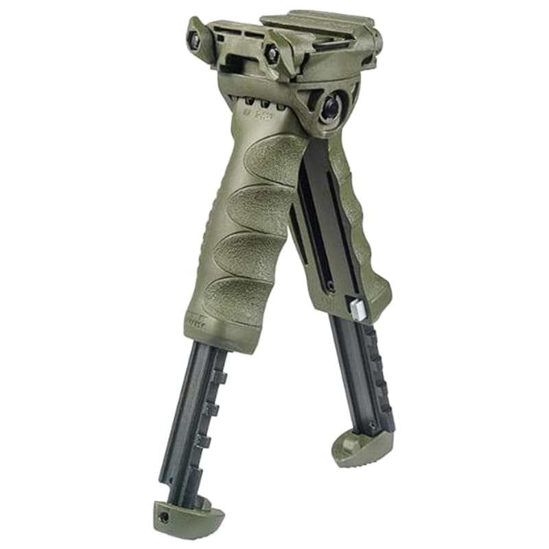 Chwyt przedni z dwójnogiem Fab Defense T-POD G2 - Zielony