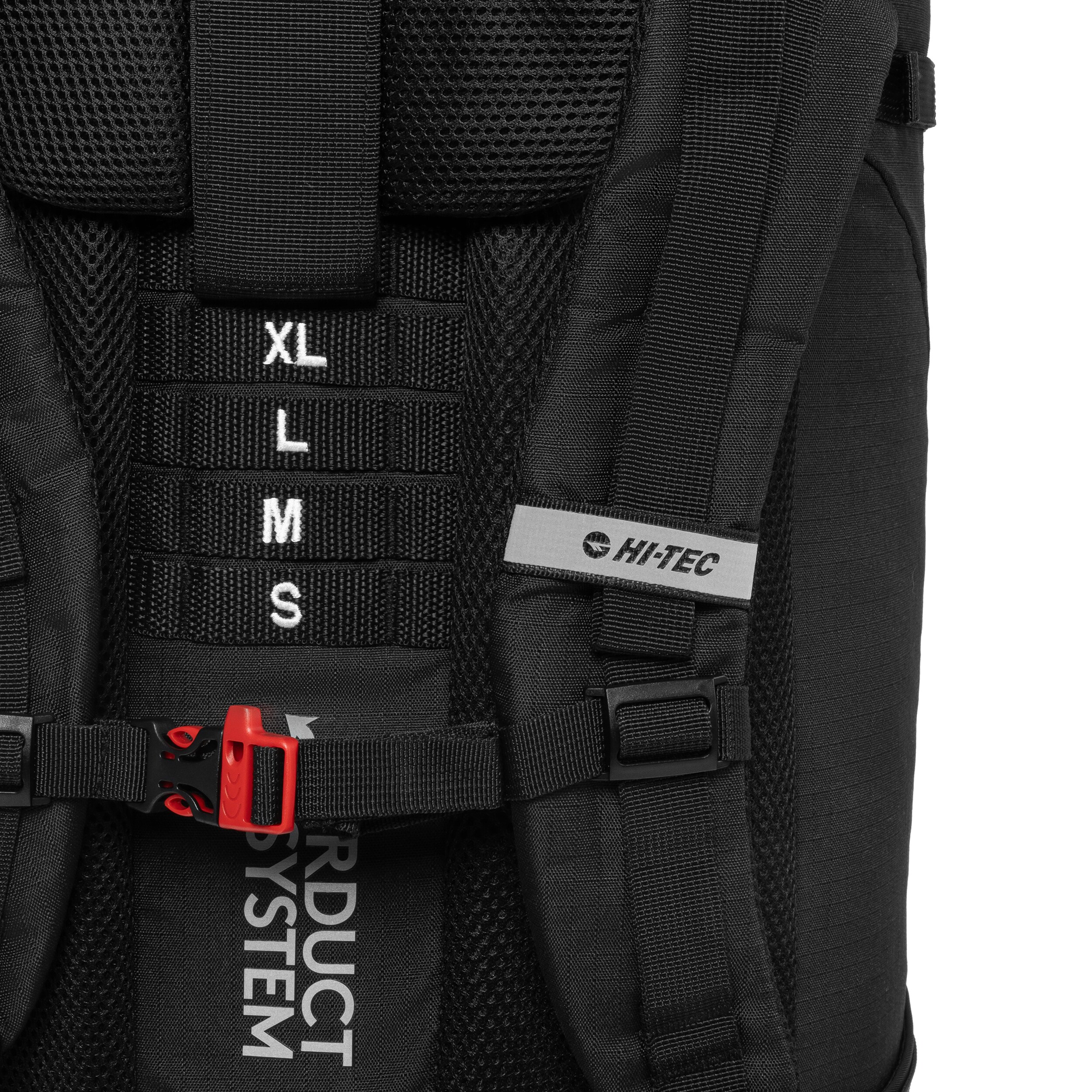 Plecak Hi-Tec Stone 75 l - Black/High Risk Red