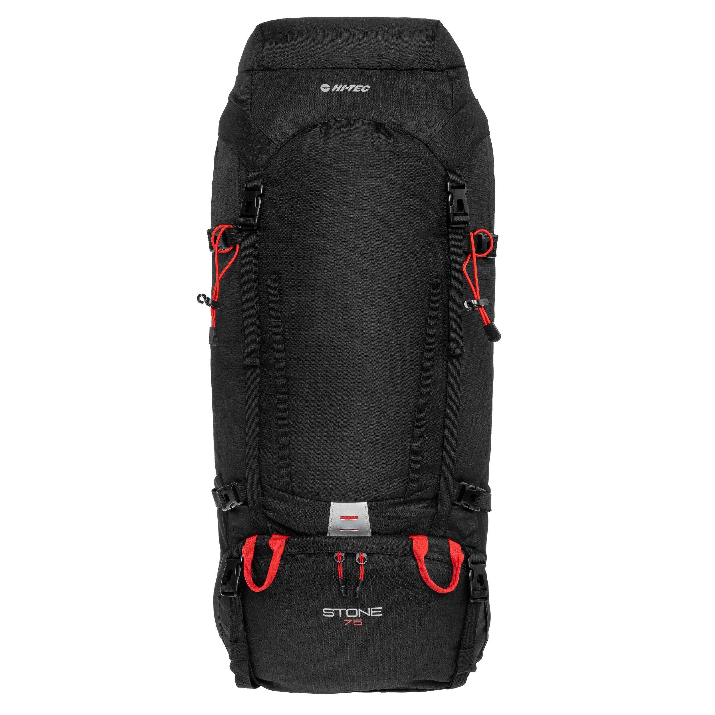Plecak Hi-Tec Stone 75 l - Black/High Risk Red