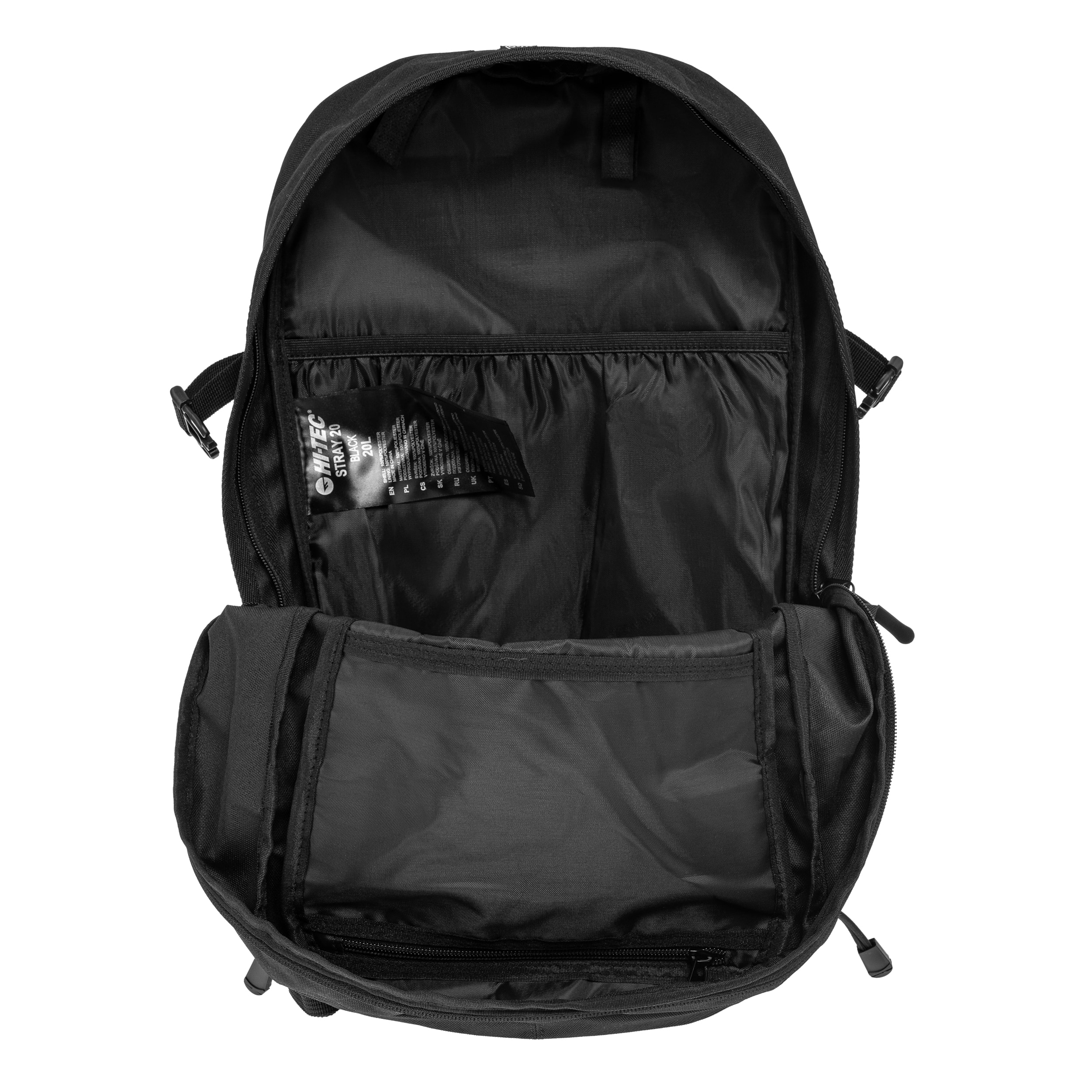 Plecak Hi-Tec Stray 20 l - Black