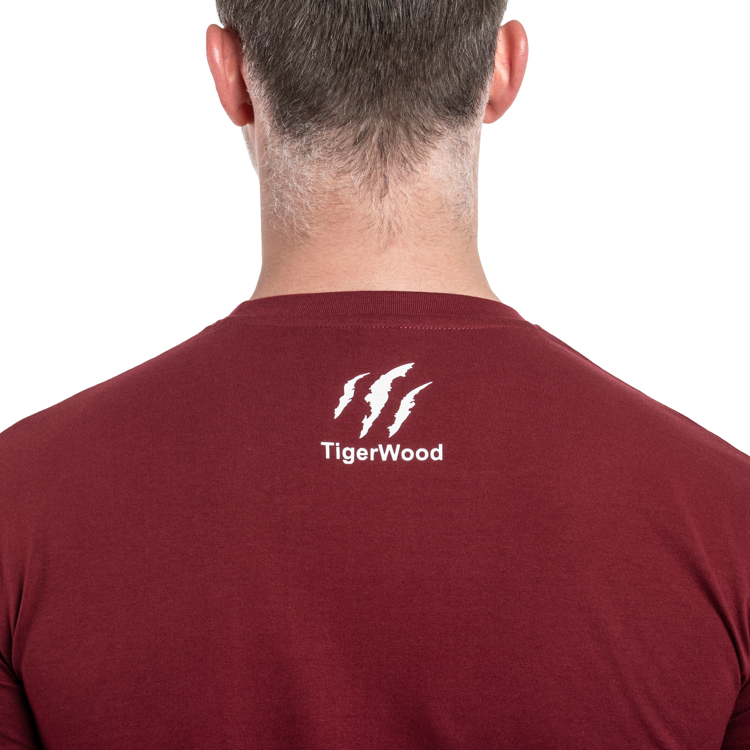 Koszulka T-Shirt TigerWood Bushcraft Evolution - Bordowa