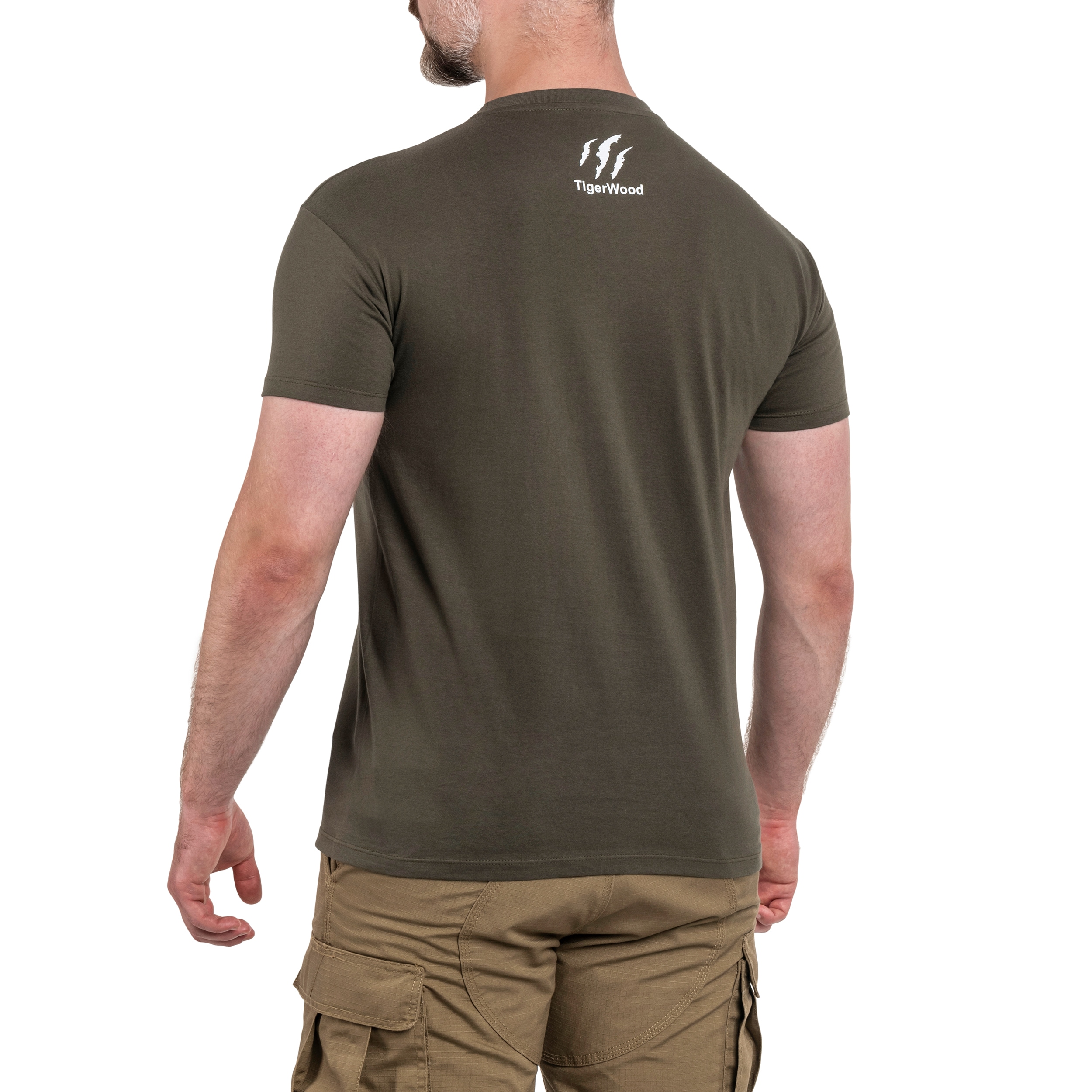 Koszulka T-shirt TigerWood Punisher - Khaki