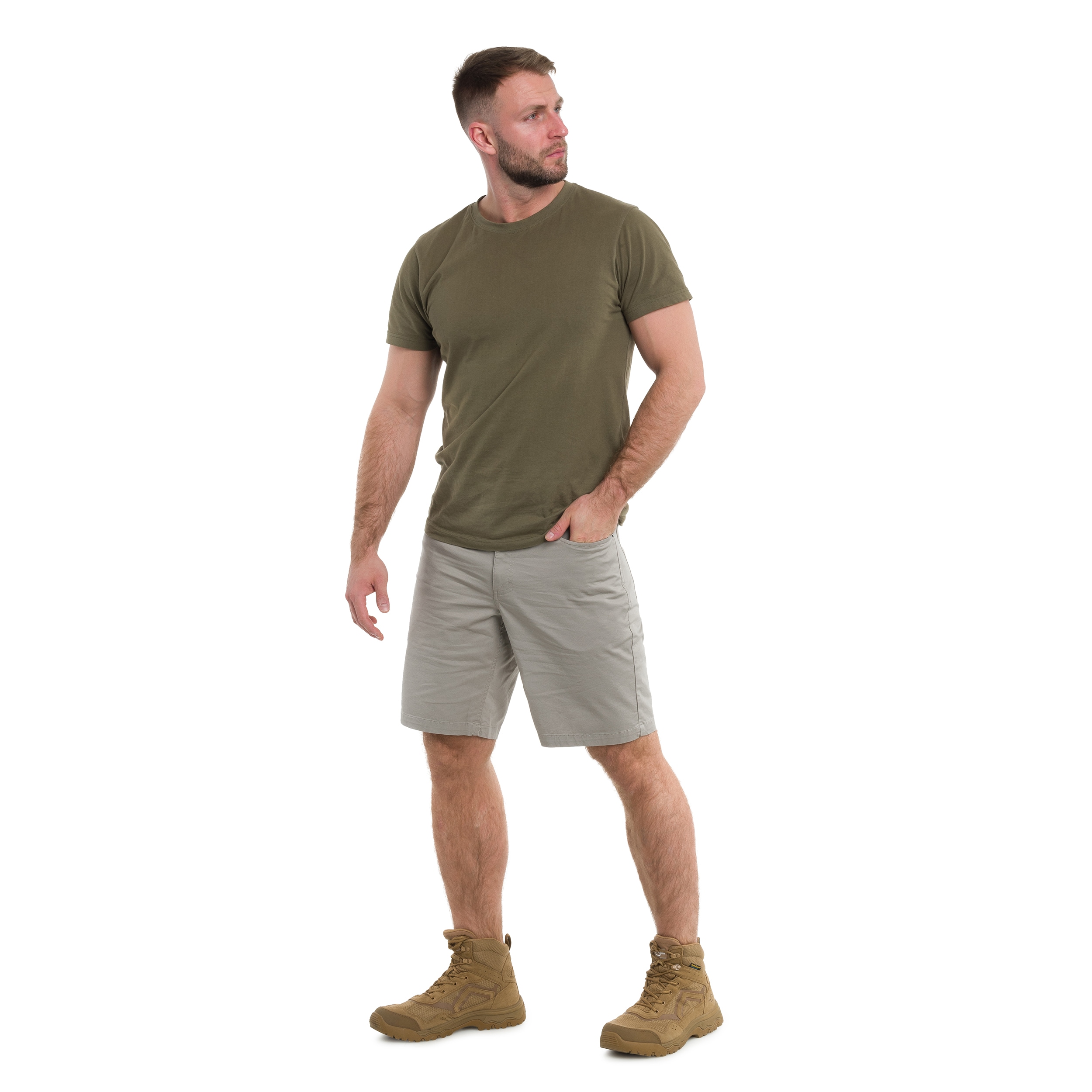 Szorty 5.11 Defender-Flex Midweight - Badlands Tan