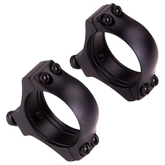 Obejmy montażowe Łuszczek do lunet 24,5 mm H12 - Black
