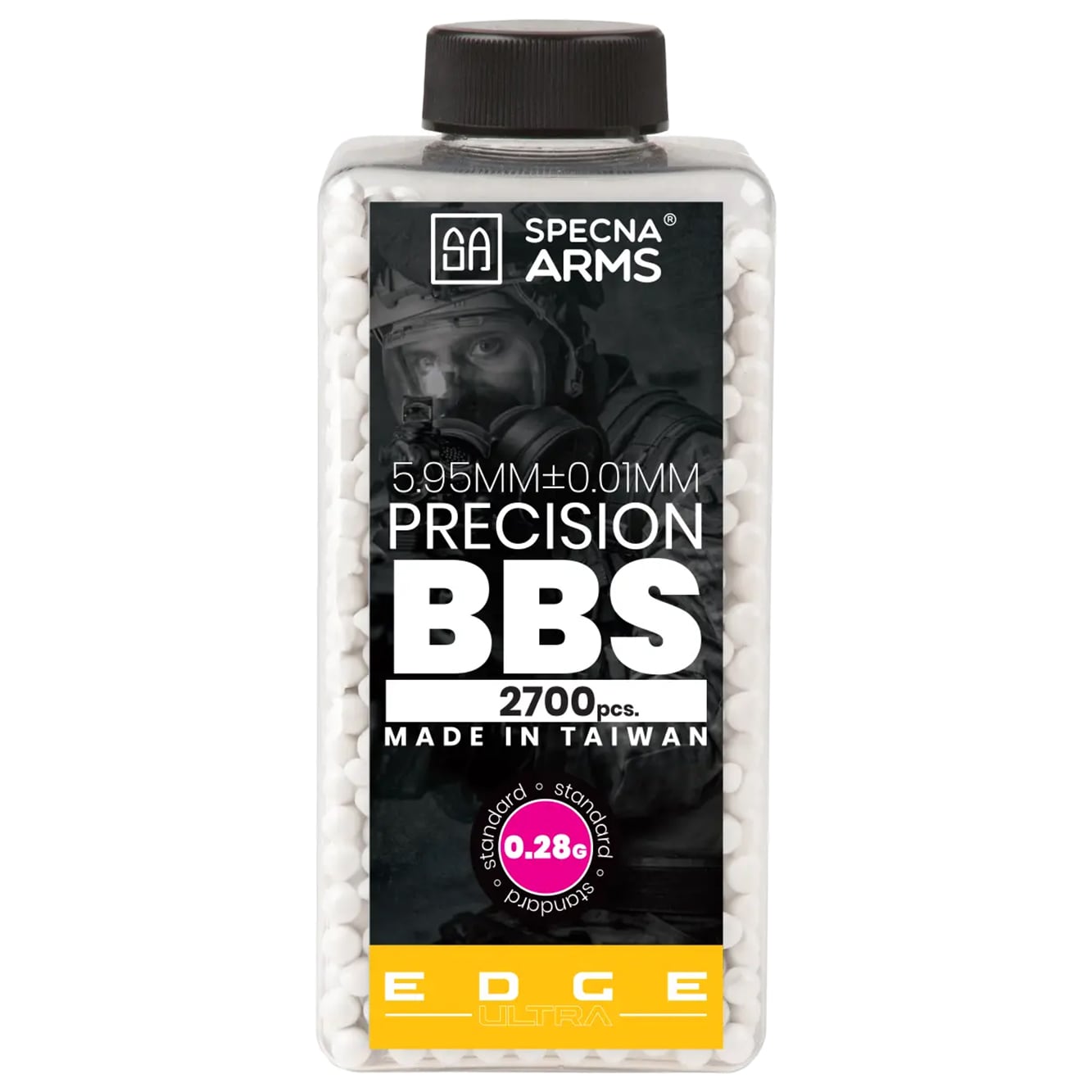 Kulki precyzyjne ASG Specna Arms EDGE Ultra 0,28g 2700 szt. - Białe