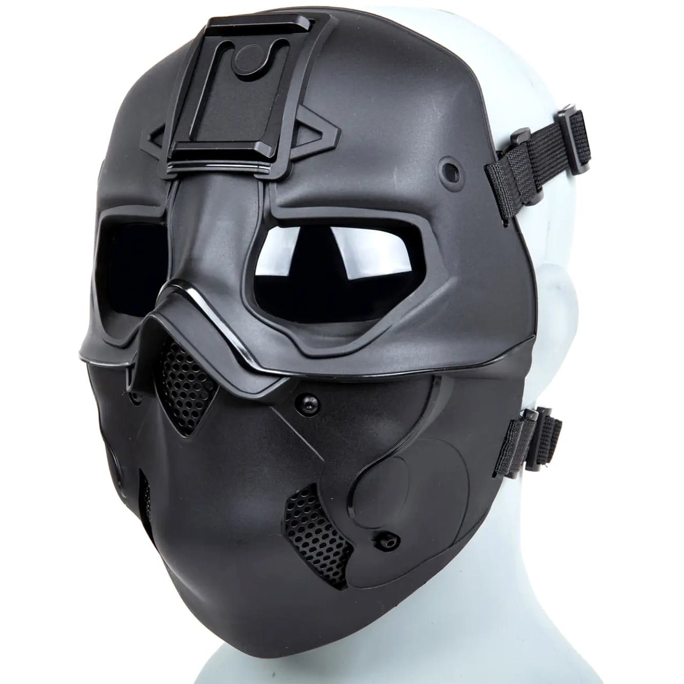Maska Wosport Tactical Mask Set - Black