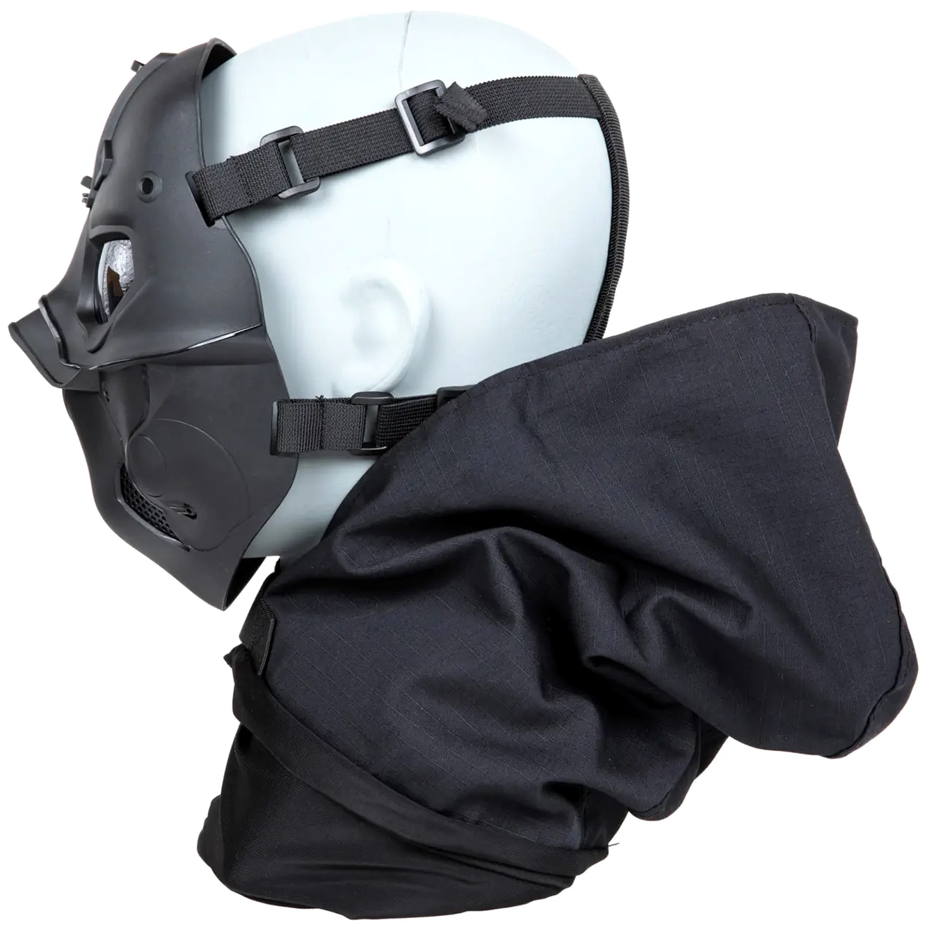 Maska Wosport Tactical Mask Set - Black