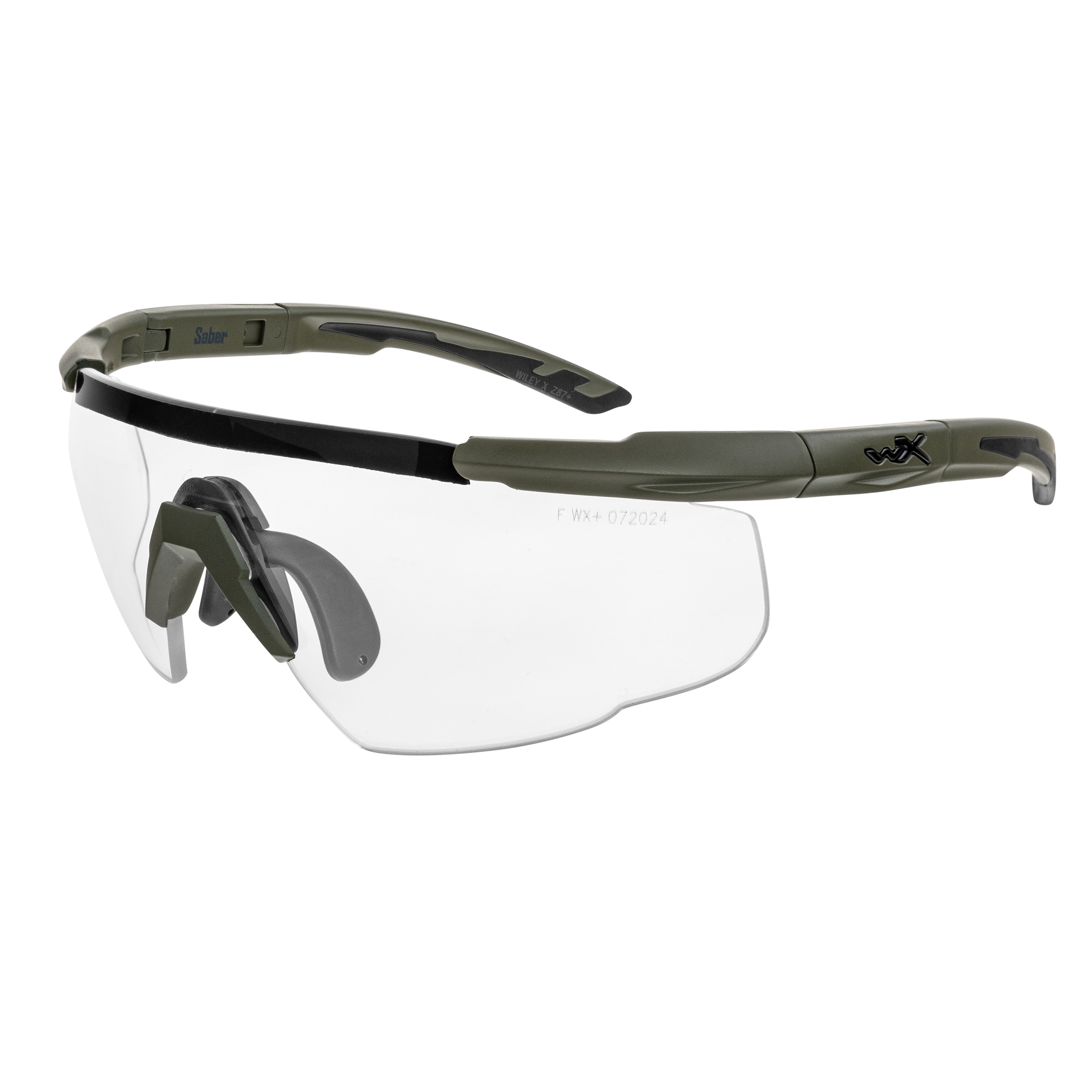 Okulary taktyczne Wiley X Saber Advanced Set 3in1 - Grey/Clear/Light Rust/OD Green