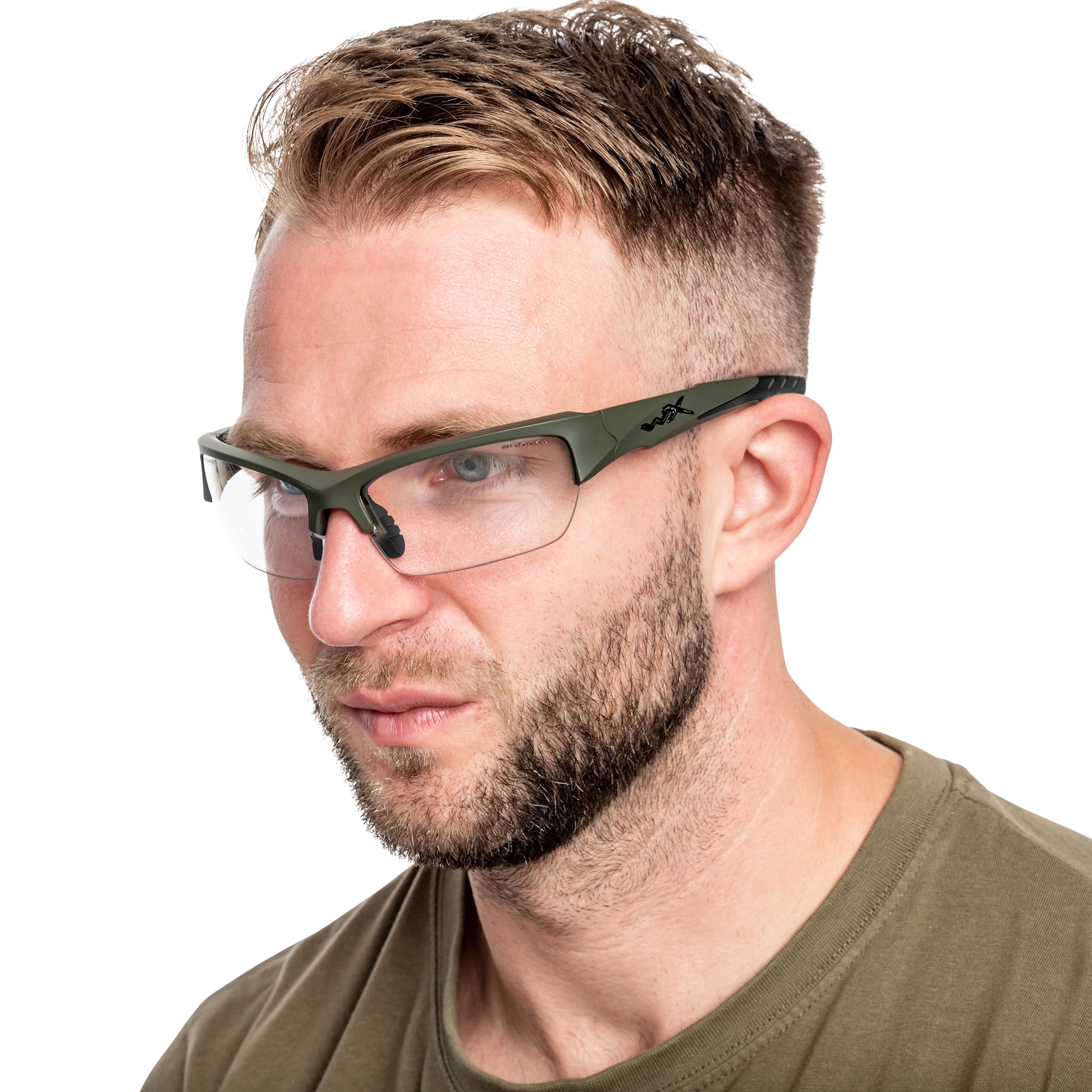 Okulary taktyczne Wiley X Valor 2.5 Set 3in1 - OD Green