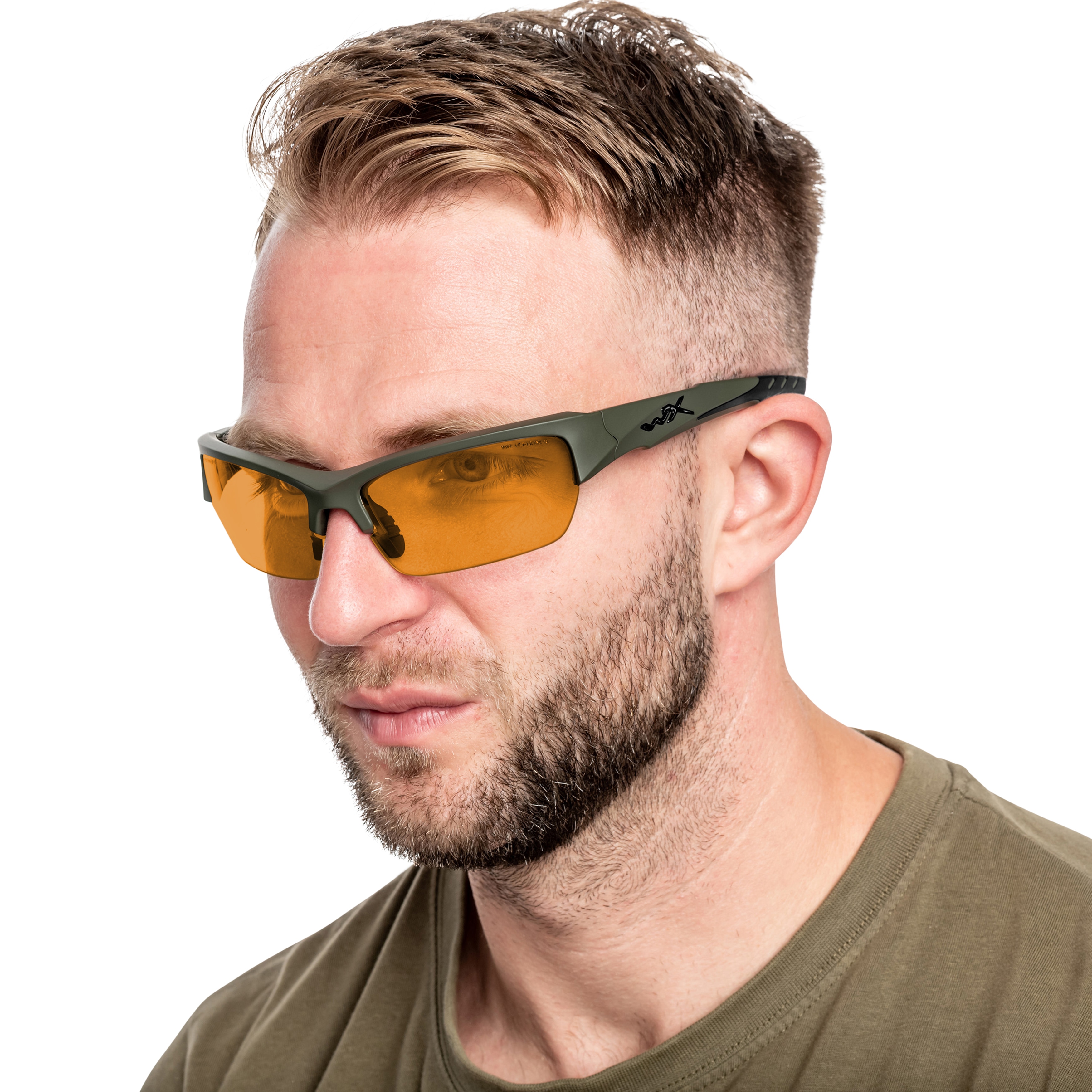 Okulary taktyczne Wiley X Valor 2.5 Set 3in1 - OD Green