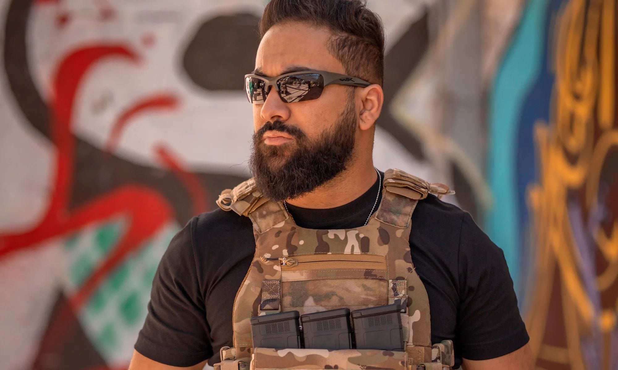 Okulary taktyczne Wiley X Valor 2.5 Set 3in1 - OD Green