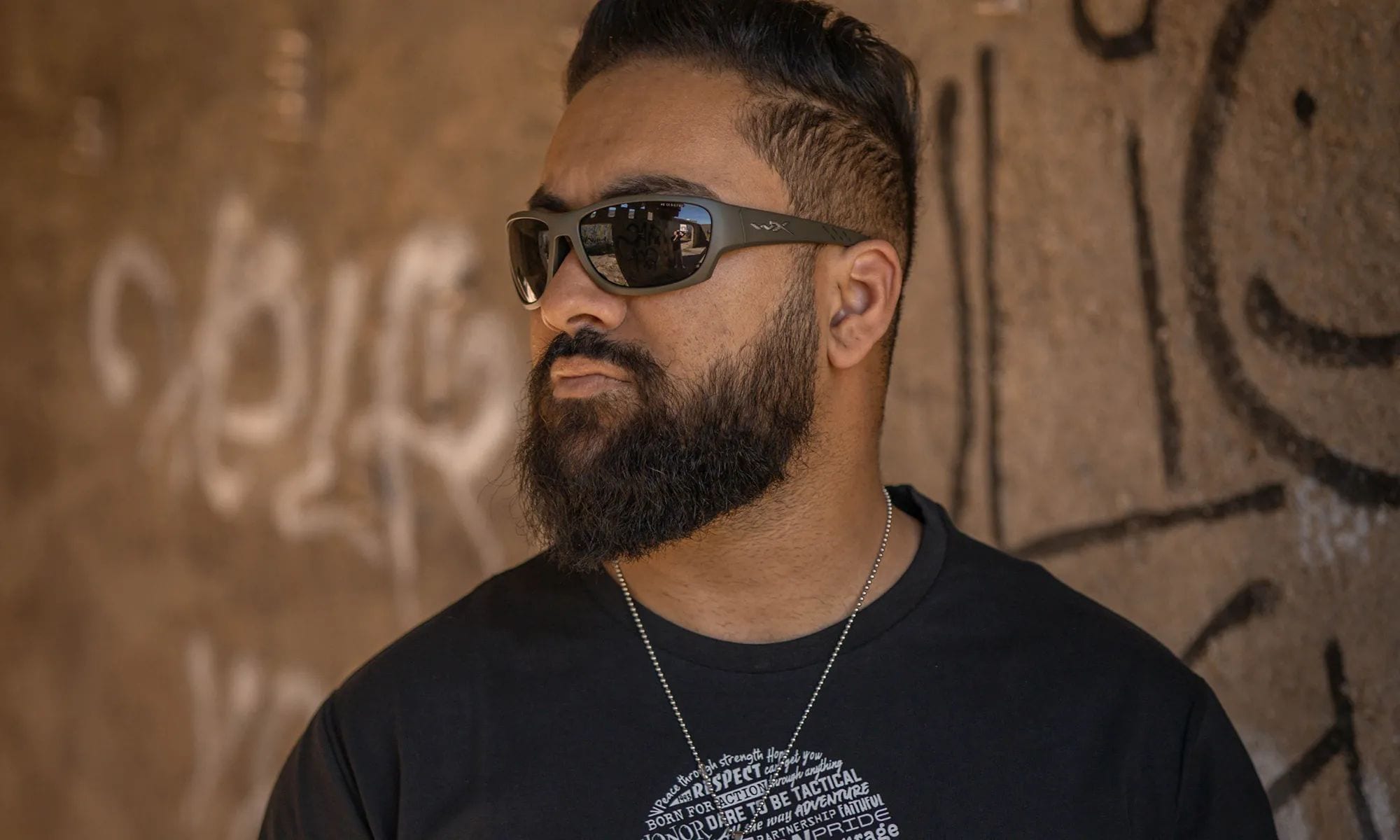 Okulary taktyczne Wiley X Climb - Grey/OD Green