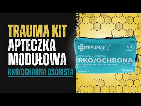 Apteczka modułowa AedMax Trauma Kit A Zielona - RKO/Ochrona osobista