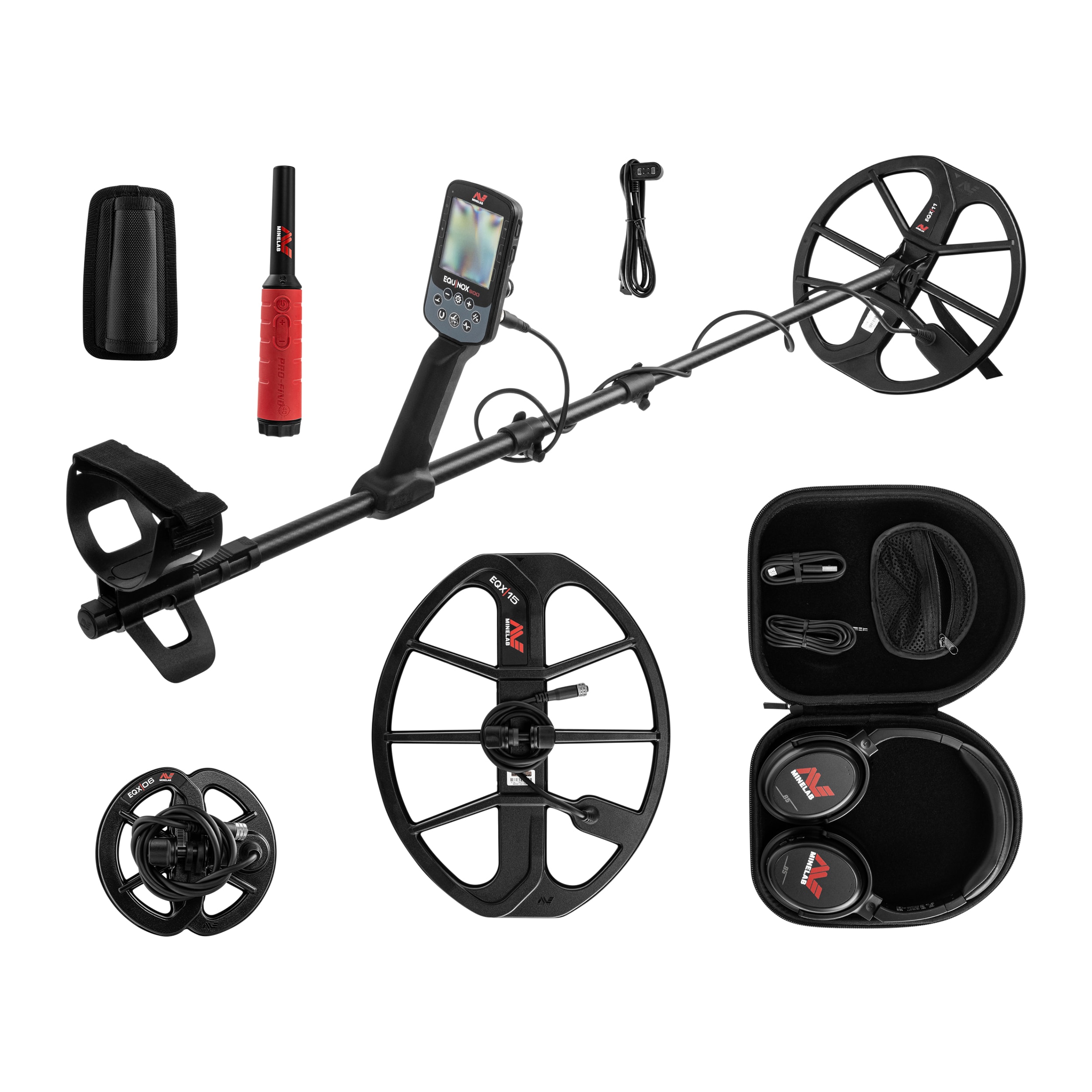 Wykrywacz metali Minelab Equinox 900 - zestaw
