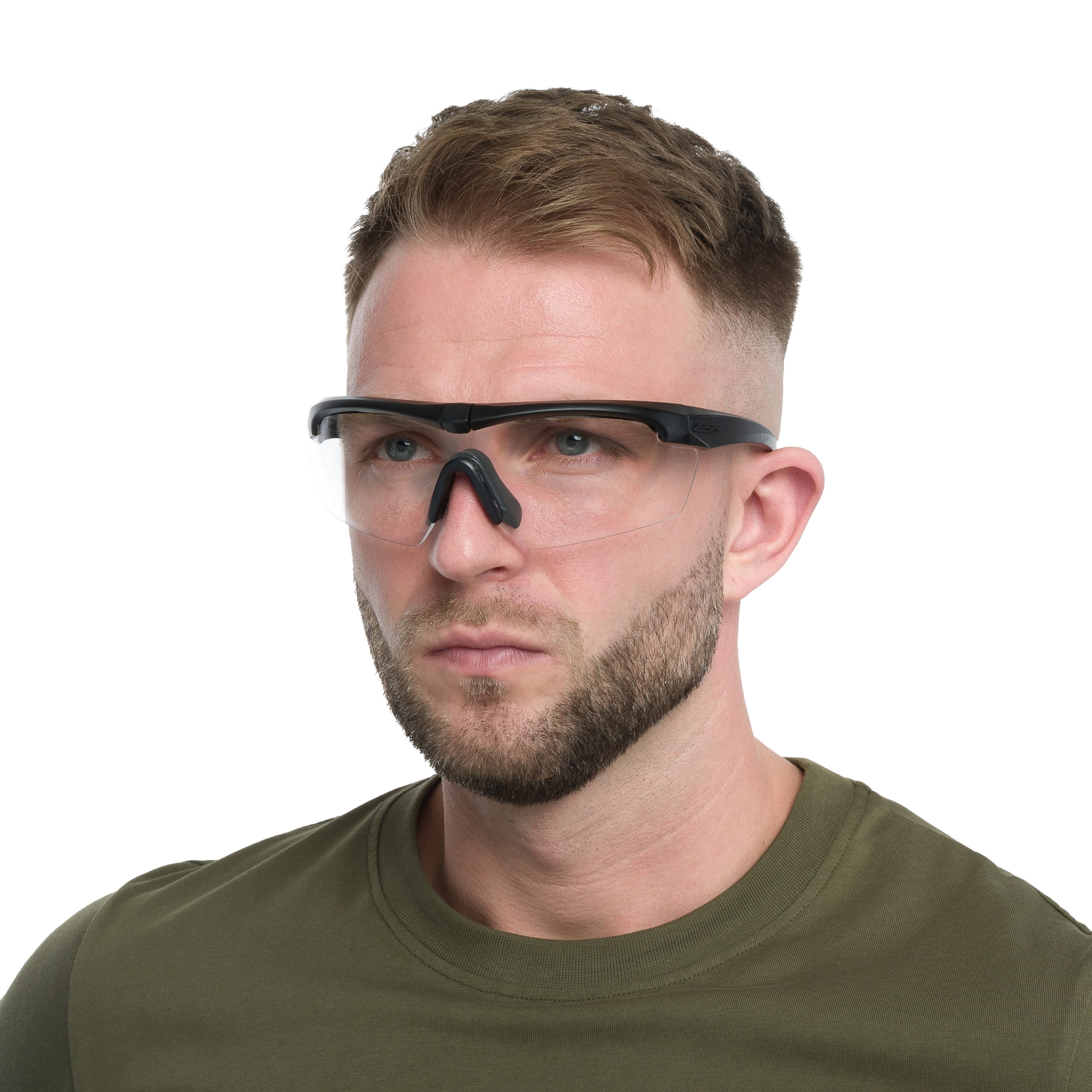 Okulary taktyczne ESS Crosshair 2x Clear/Smoke Gray