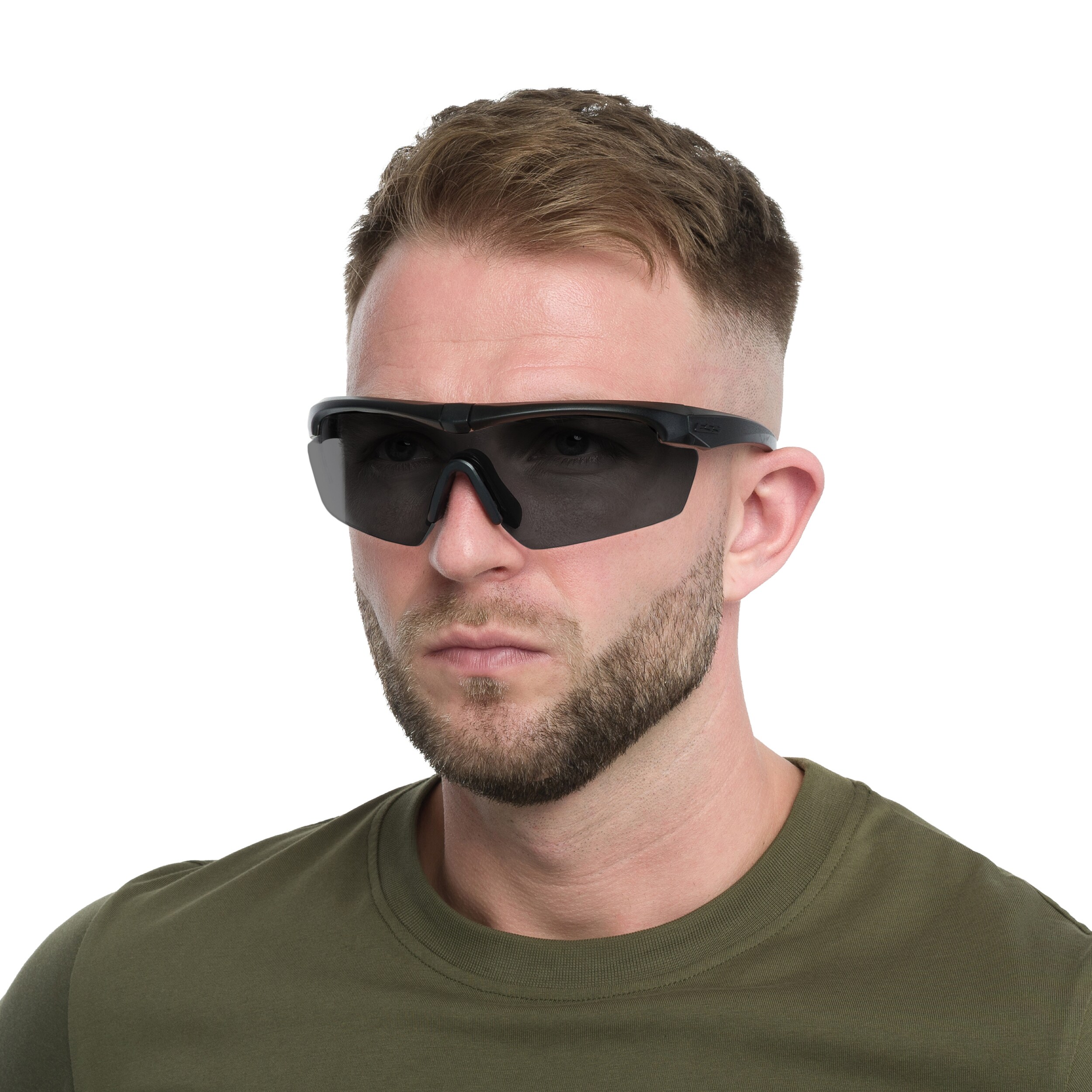 Okulary taktyczne ESS Crosshair 2x Clear/Smoke Gray