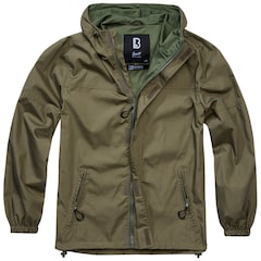Kurtka Brandit Summer Windbreaker Frontzip Ripstop - Olive
