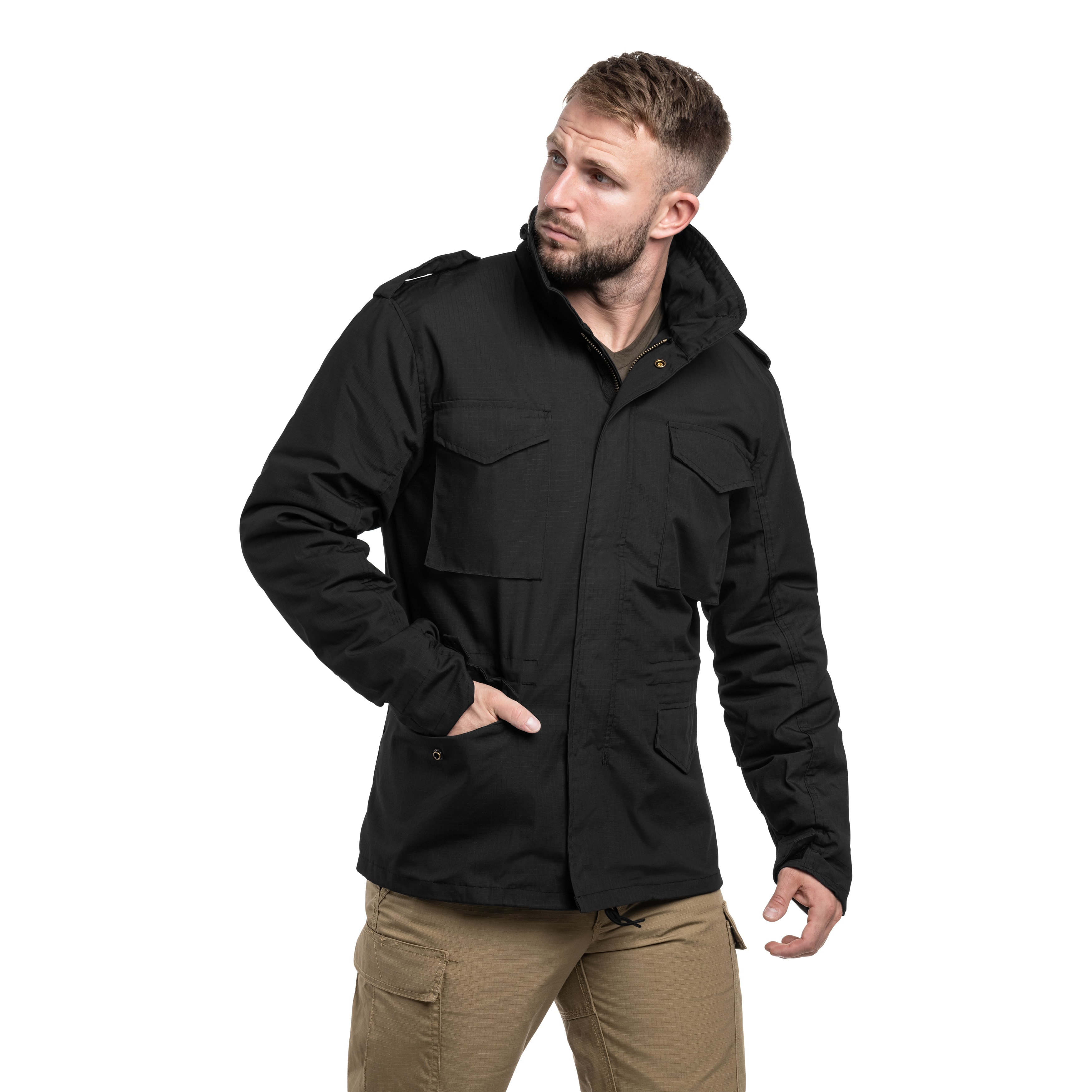Kurtka Brandit M65 Standard RipStop - Black