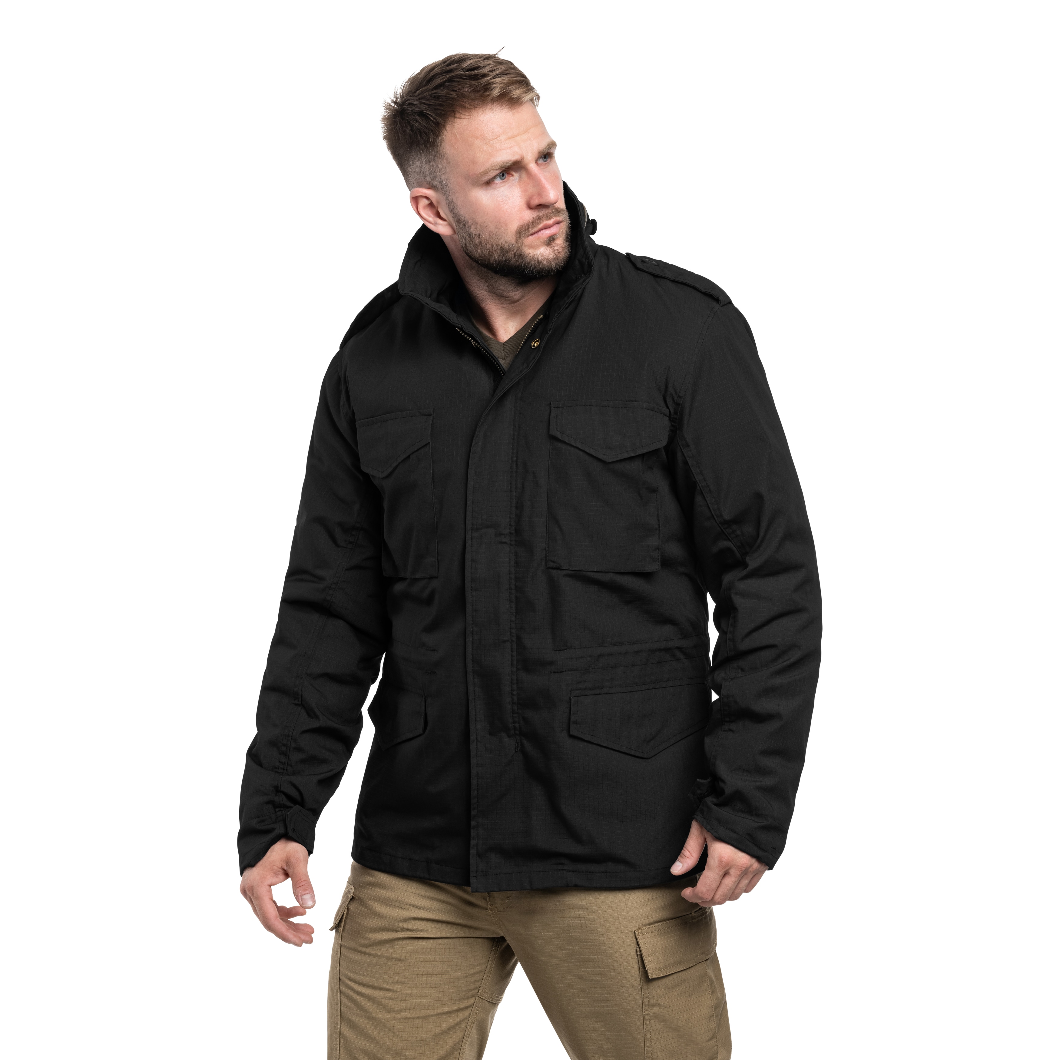 Kurtka Brandit M65 Standard RipStop - Black