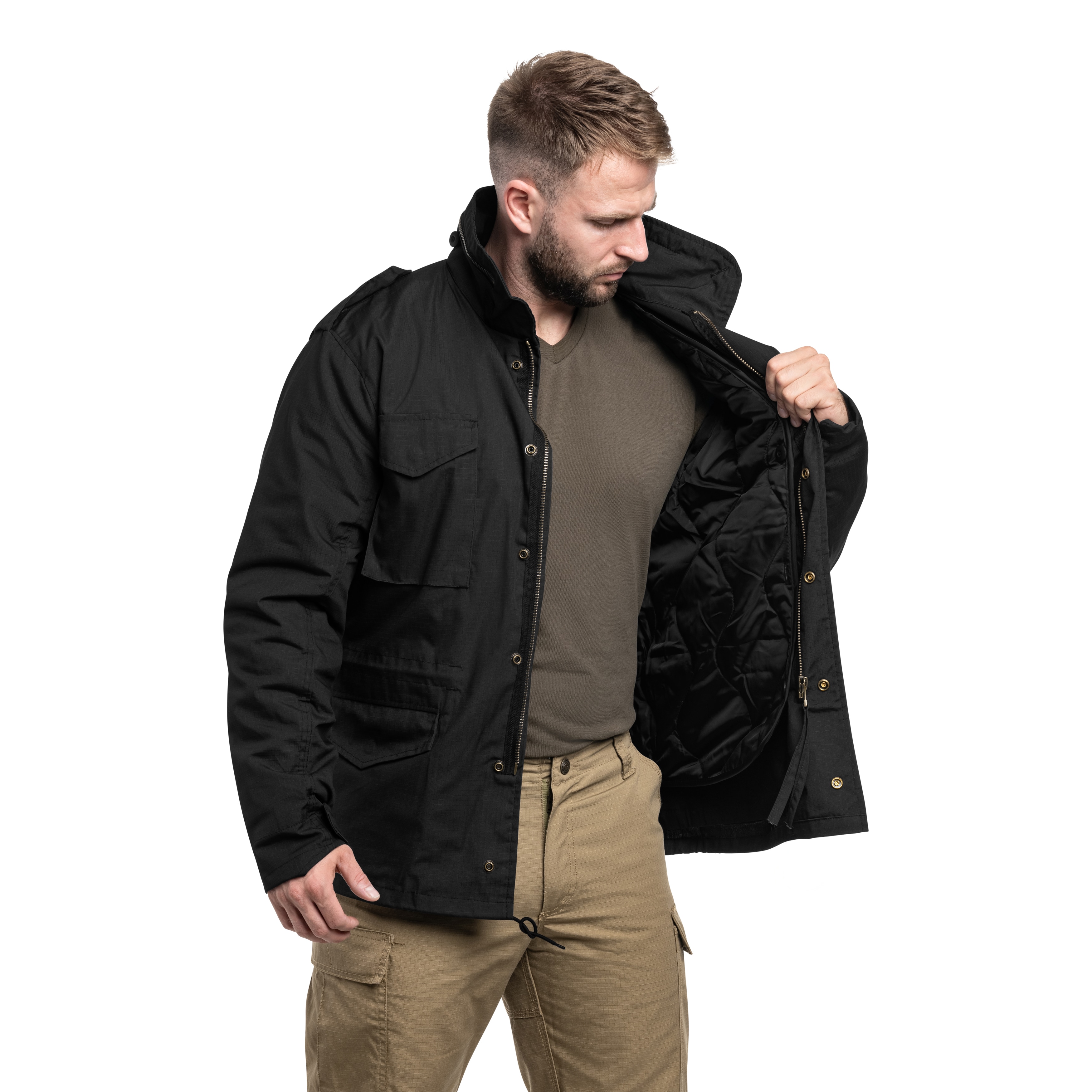 Kurtka Brandit M65 Standard RipStop - Black