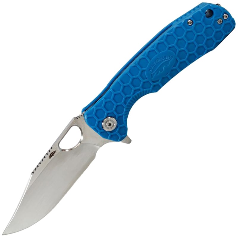 Nóż składany Honey Badger Clip-Point Flipper Small - Blue