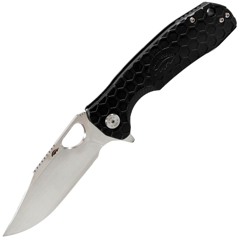 Nóż składany Honey Badger Clip-Point Flipper Medium - Black