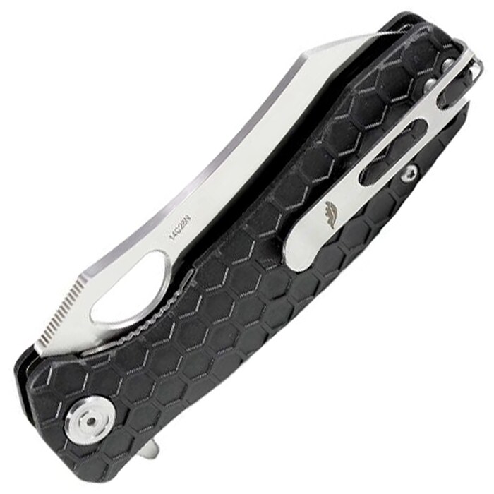 Nóż składany Honey Badger Wharncleaver Medium - Black